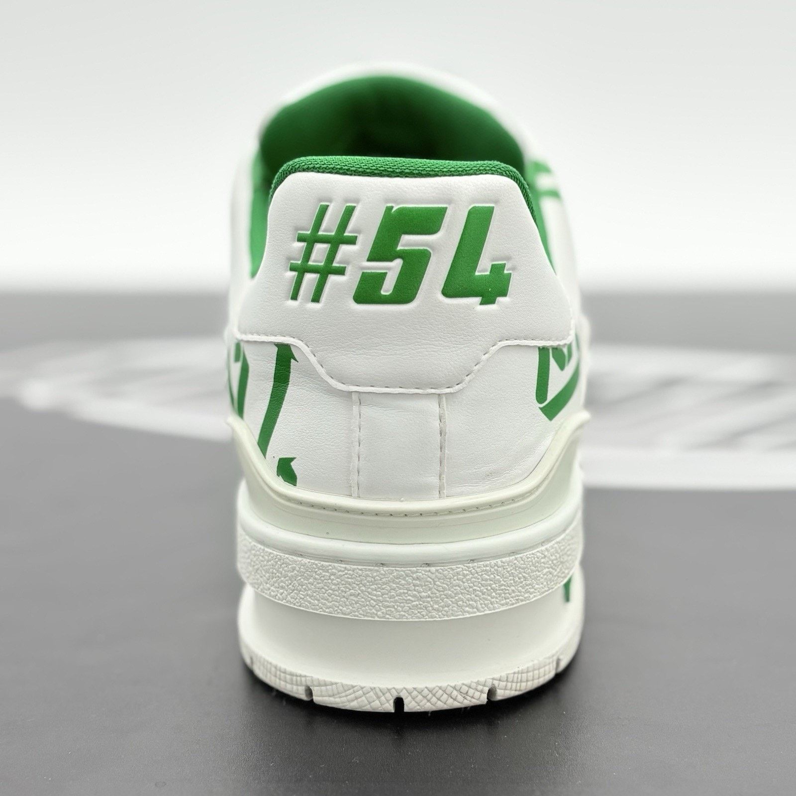 Louis Vuitton Louis Vuitton Trainer ' White Green Recycled ' | CLEAN! Size US 8 / EU 41 - 3 Thumbnail