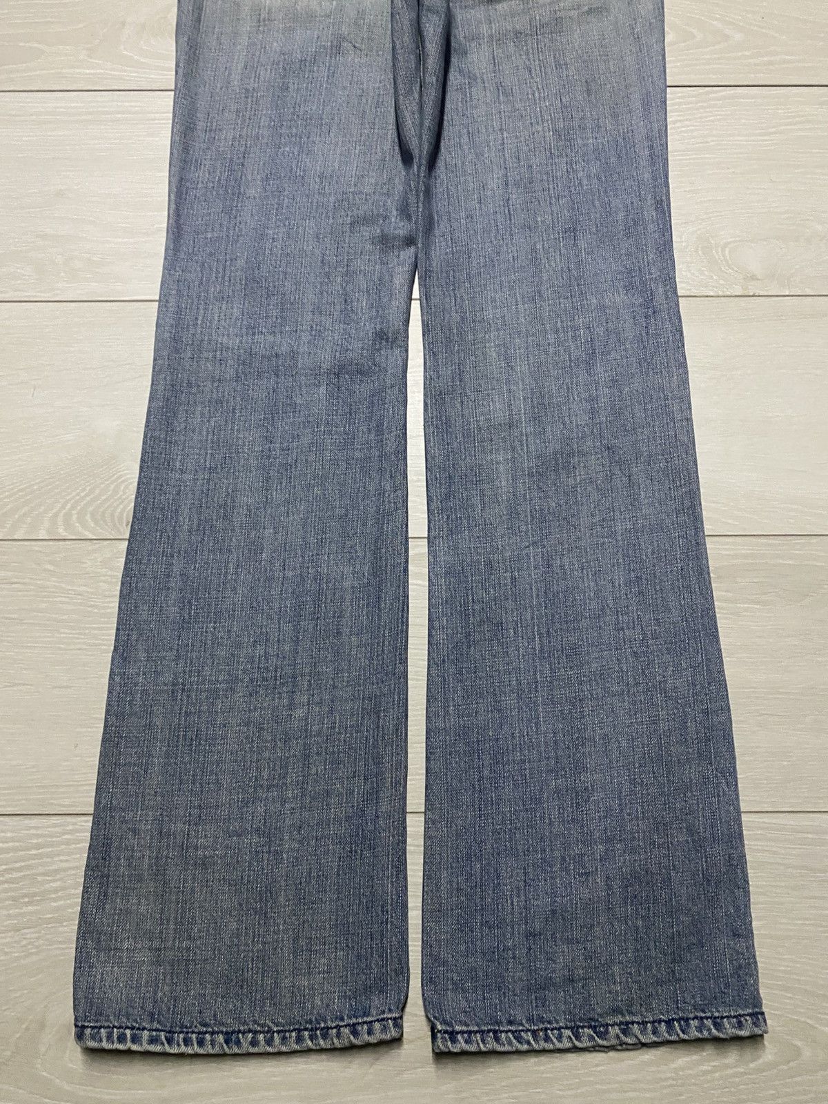 Japanese Brand Vintage Japanese Brand Miss60 Distressed Bootcut Flare Jeans Size US 30 / EU 46 - 6 Thumbnail