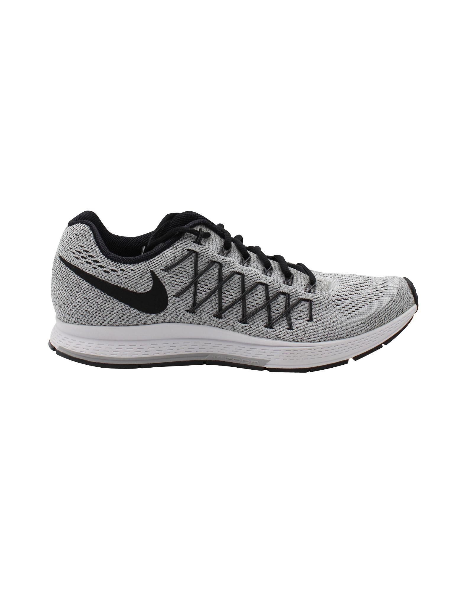 image of Nike Grey Synthetic Running Shoes With Zoom Air Cushioning, Men's (Size 10)