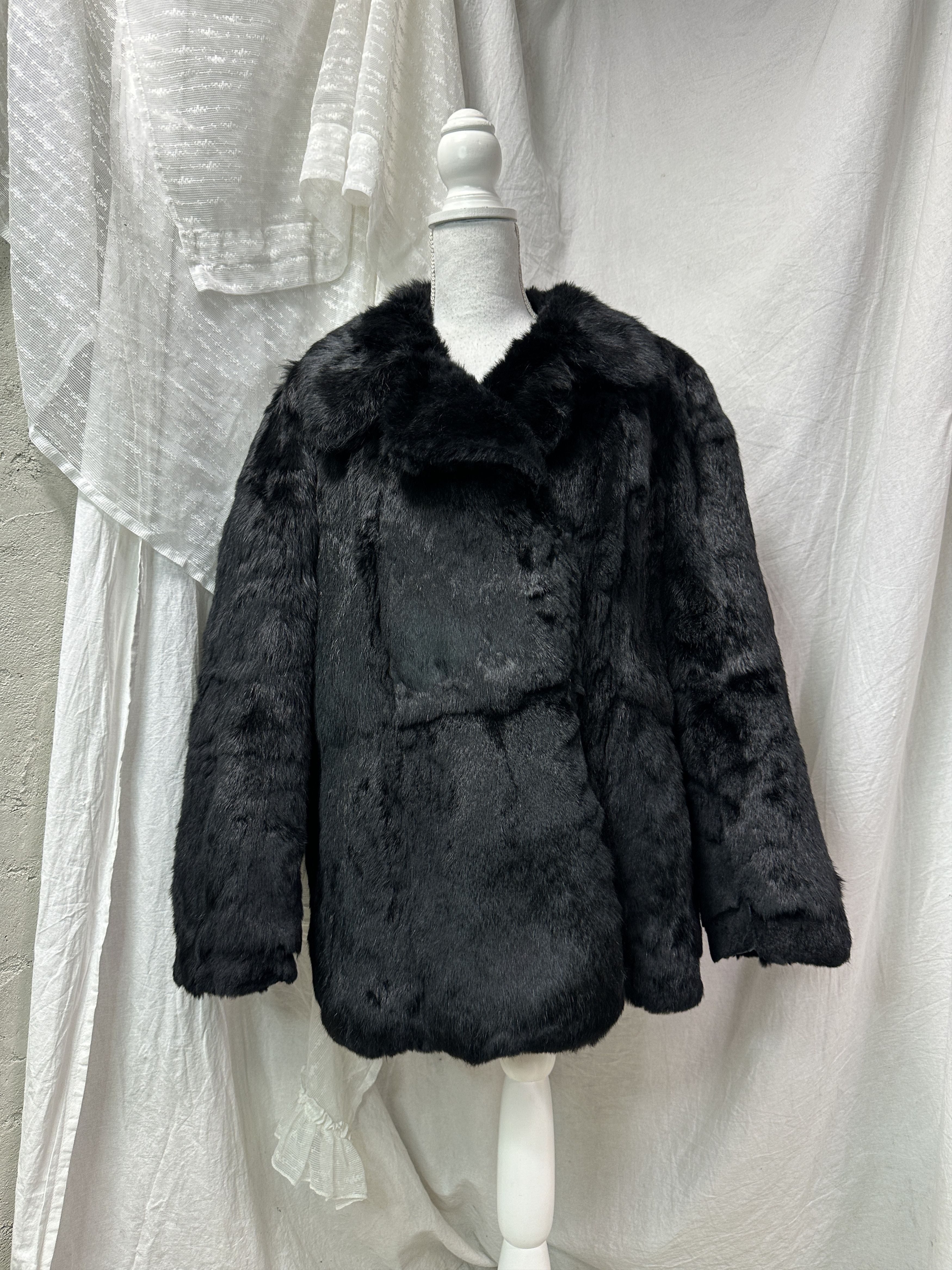 Vintage Vintage Old Money Classy Real Rabbit Fur 90s Size M / US 6-8 / IT 42-44 - 1 Thumbnail