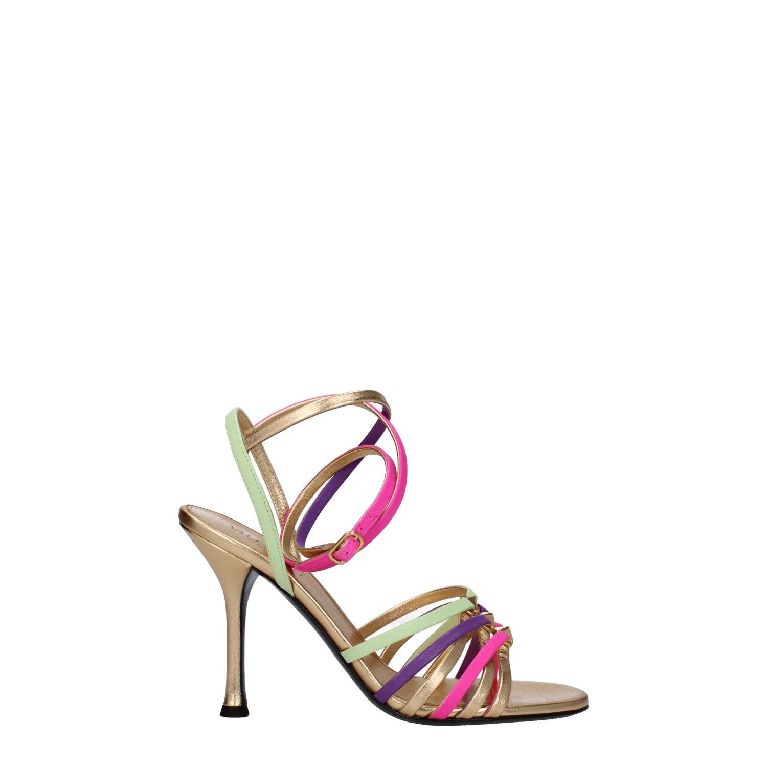 Valentino ob1o1e1224 Leather Sandals in Multicolor Size US 7 / IT 37 - 1 Thumbnail