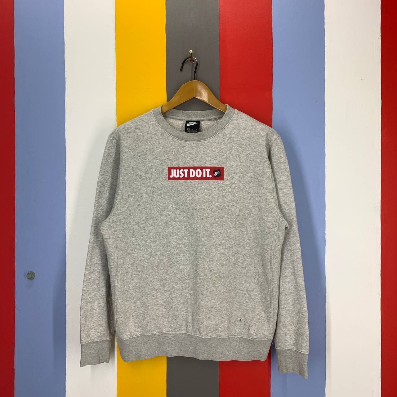 Nike NIKE Crew Neck Sweatshirt #2288/24 Size US M / EU 48-50 / 2 - 1 Thumbnail