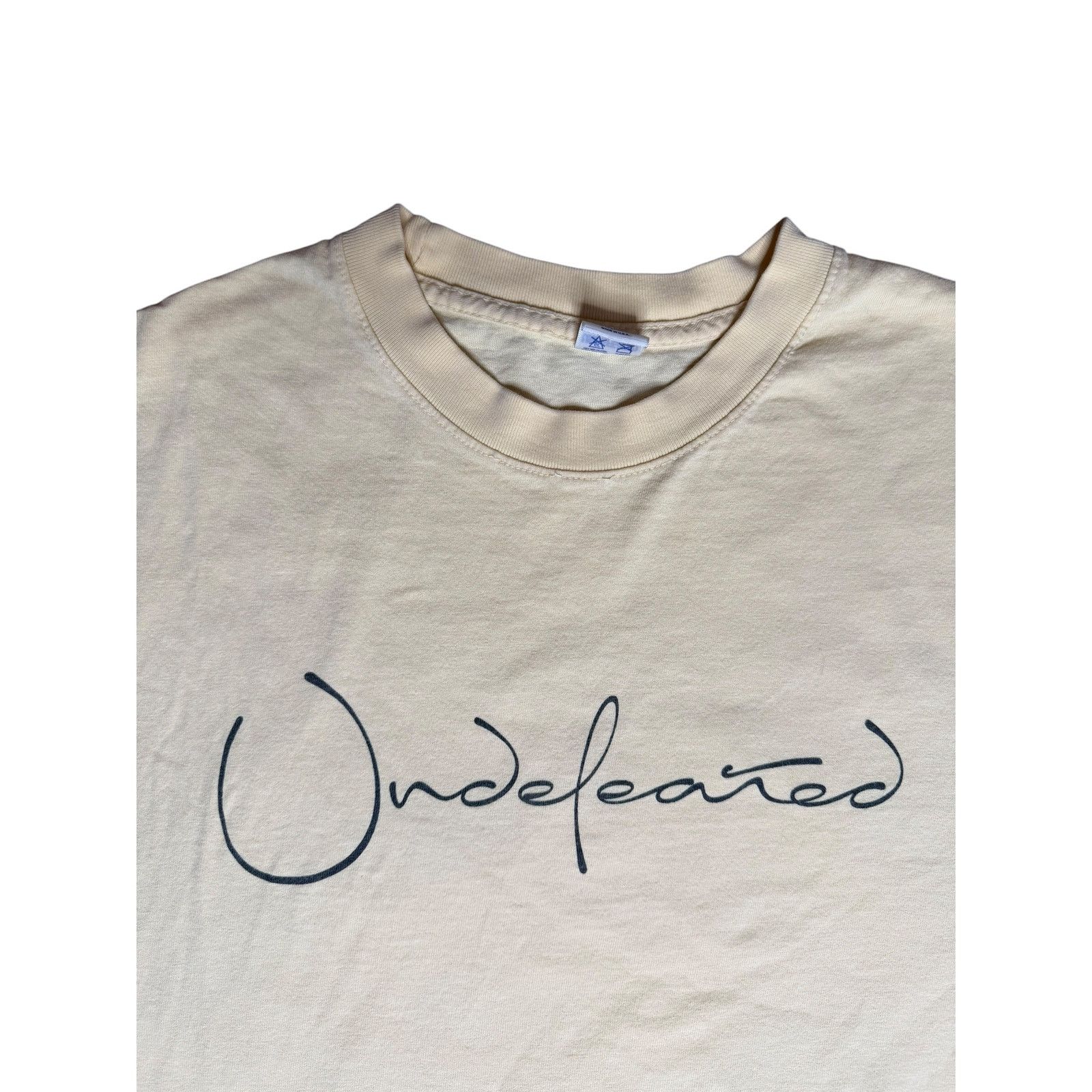 Undefeated × Vintage Undefeated Script Logo T-Shirt Size US M / EU 48-50 / 2 - 3 Thumbnail