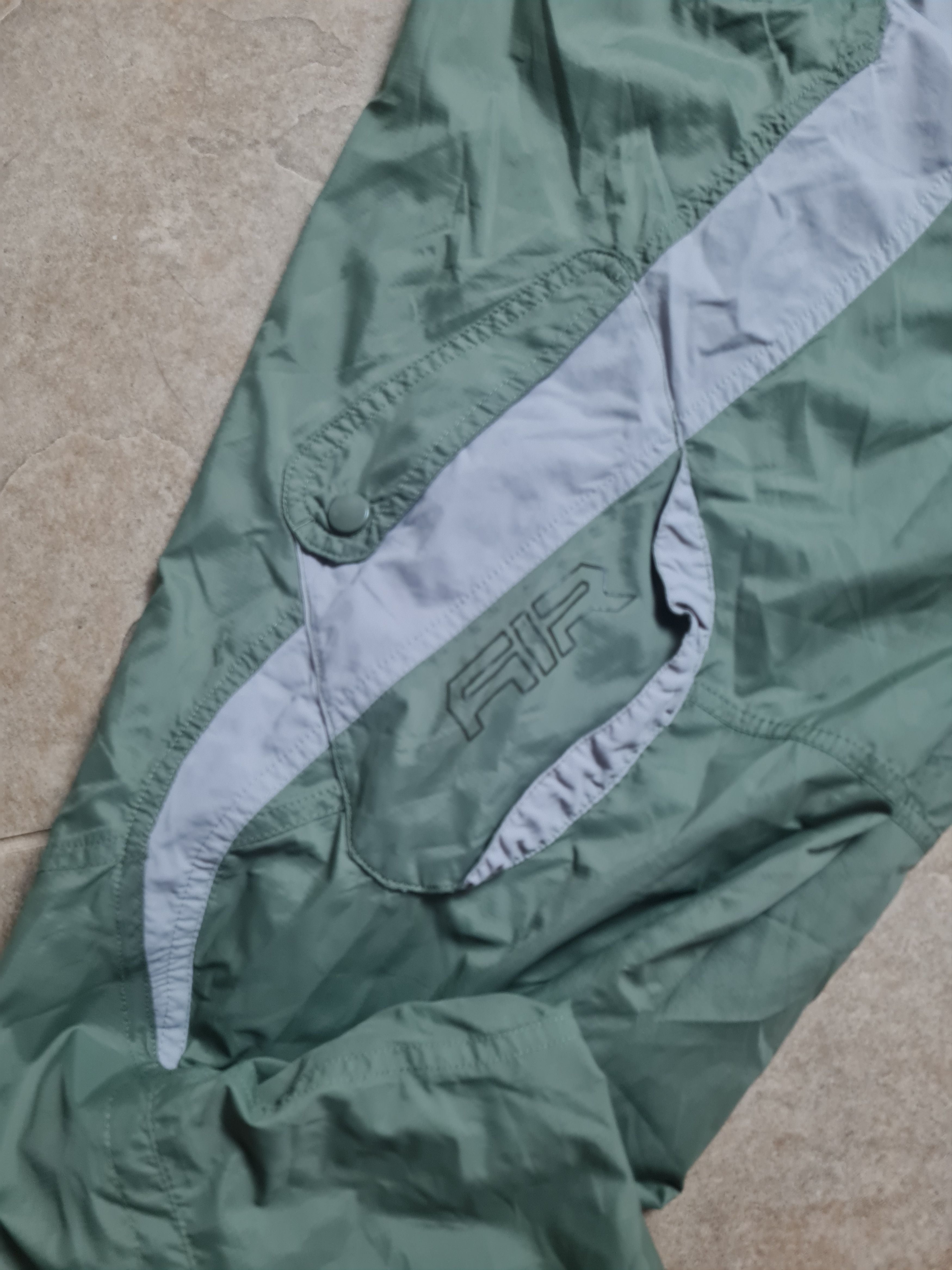Nike Vintage drill pants khaki 00s Nike AIR Tracksuit Bottoms L Size US 32 / EU 48 - 8 Thumbnail