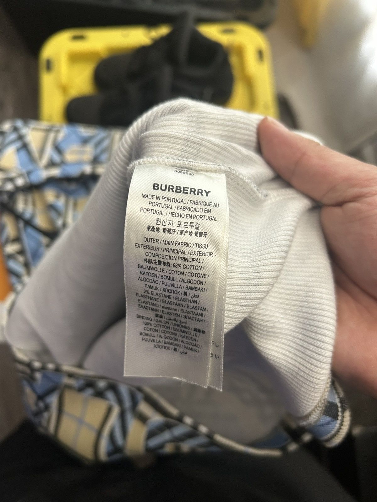 Burberry Burberry print corduroy tank top Size US S / EU 44-46 / 1 - 5 Thumbnail