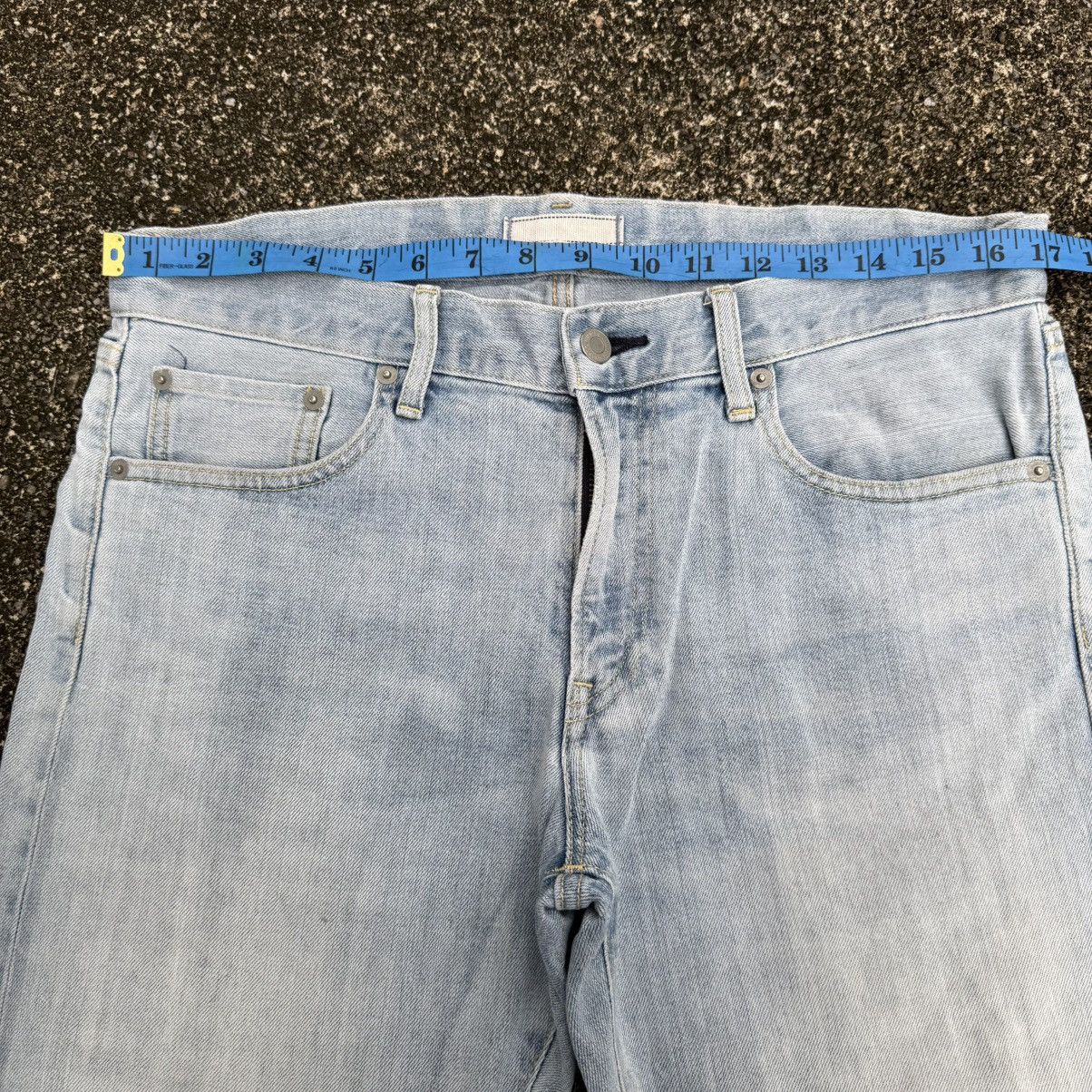 Japanese Brand VINTAGE JAPANESE BLUE DENIM STRAIGHT FADED JEAN PANTS Size US 34 / EU 50 - 7 Thumbnail