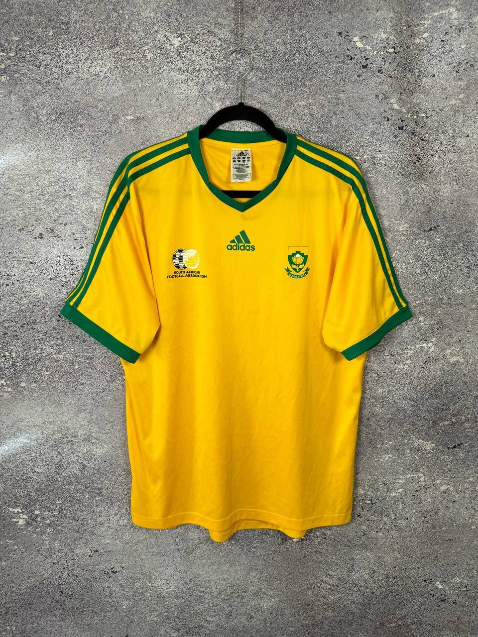 Adidas South Africa National Team 2010/11 Adidas Soccer Jersey Size US L / EU 52-54 / 3 - 1 Thumbnail