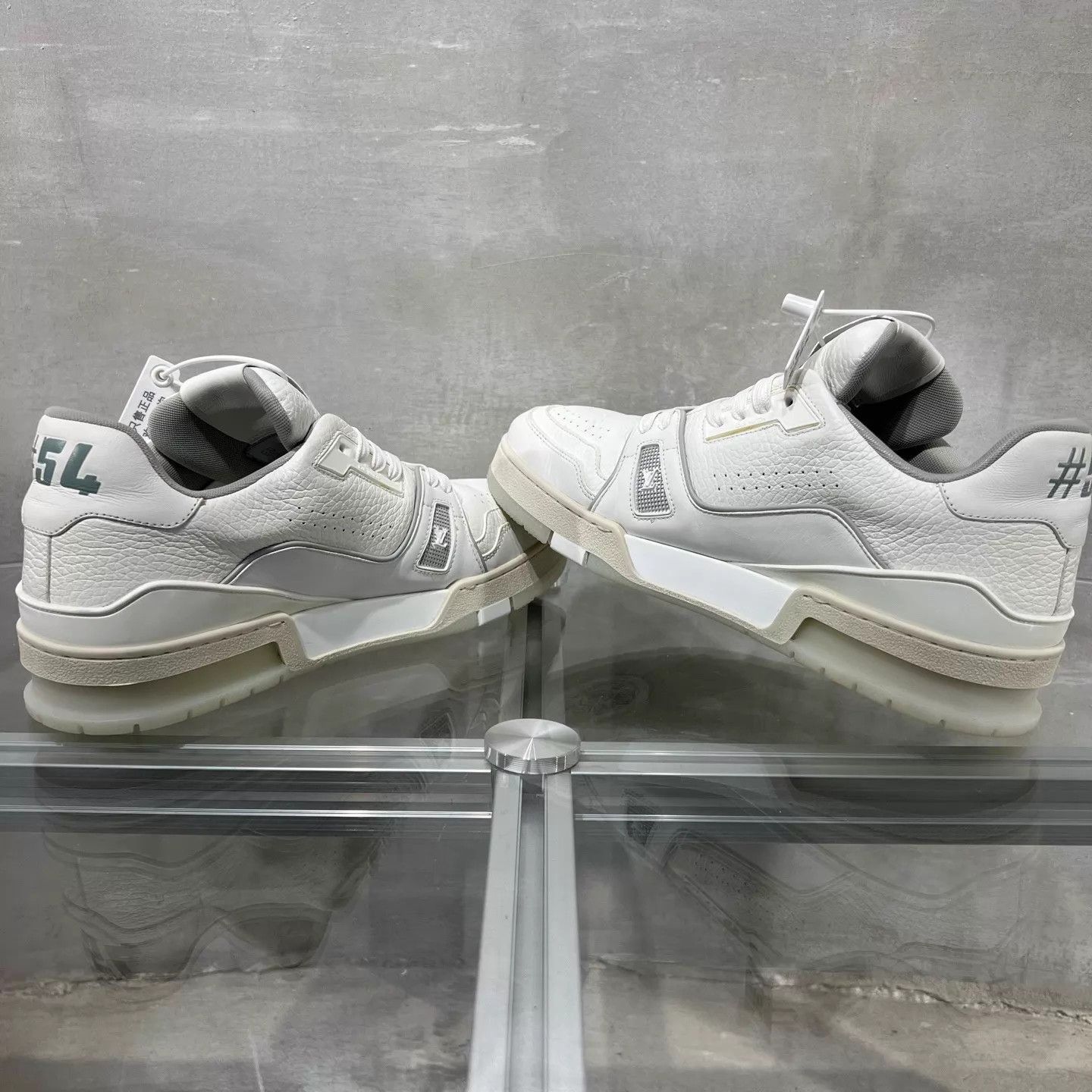 Louis Vuitton LV Trainer White Cement UK8/42 Size US 9 / EU 42 - 5 Thumbnail