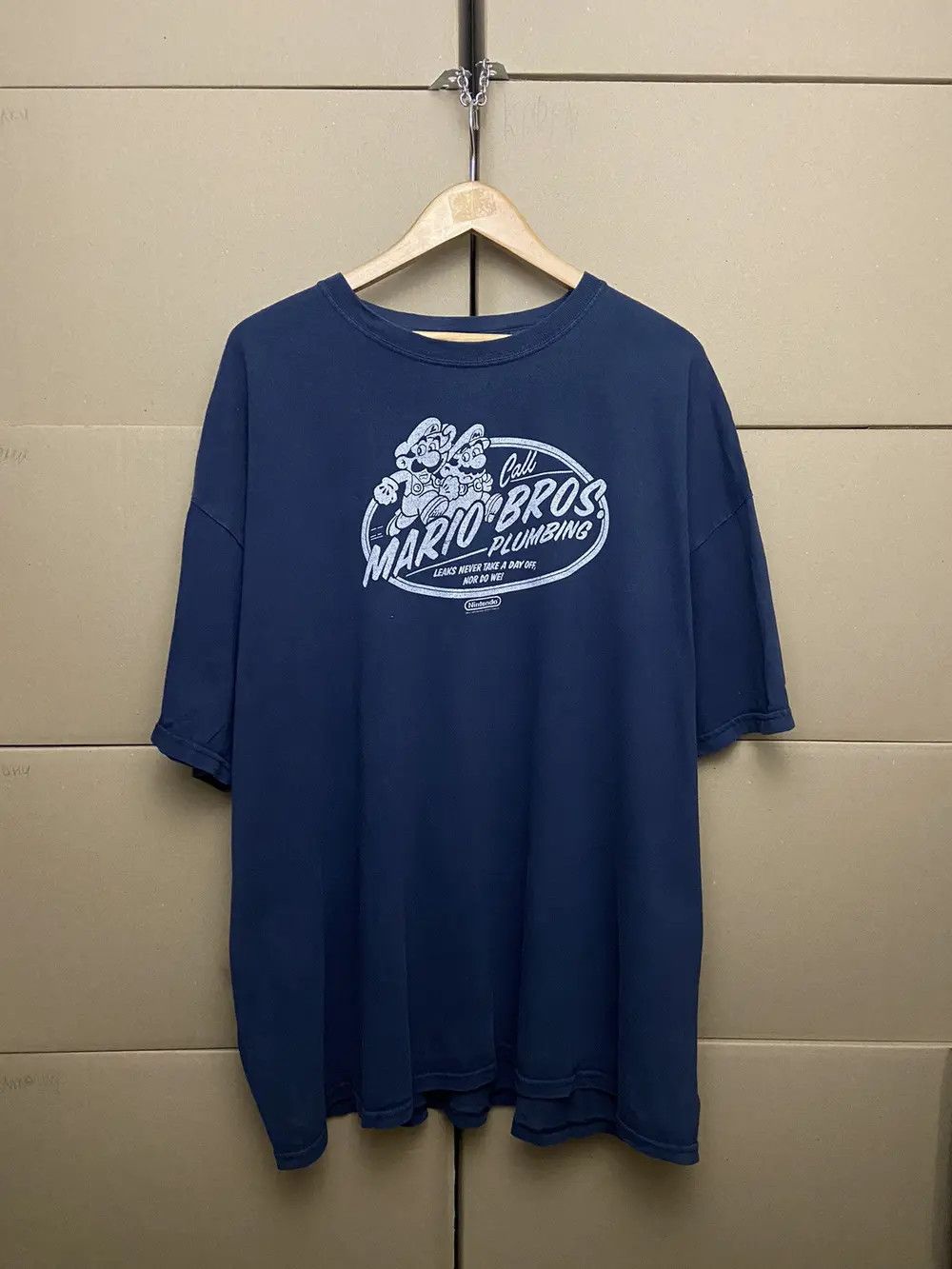 Anime VINTAGE 2003 PROMO MARIO BROS TEE T SHIRT JAPANESE NINTENDO Size US XXL / EU 58 / 5 - 1 Thumbnail
