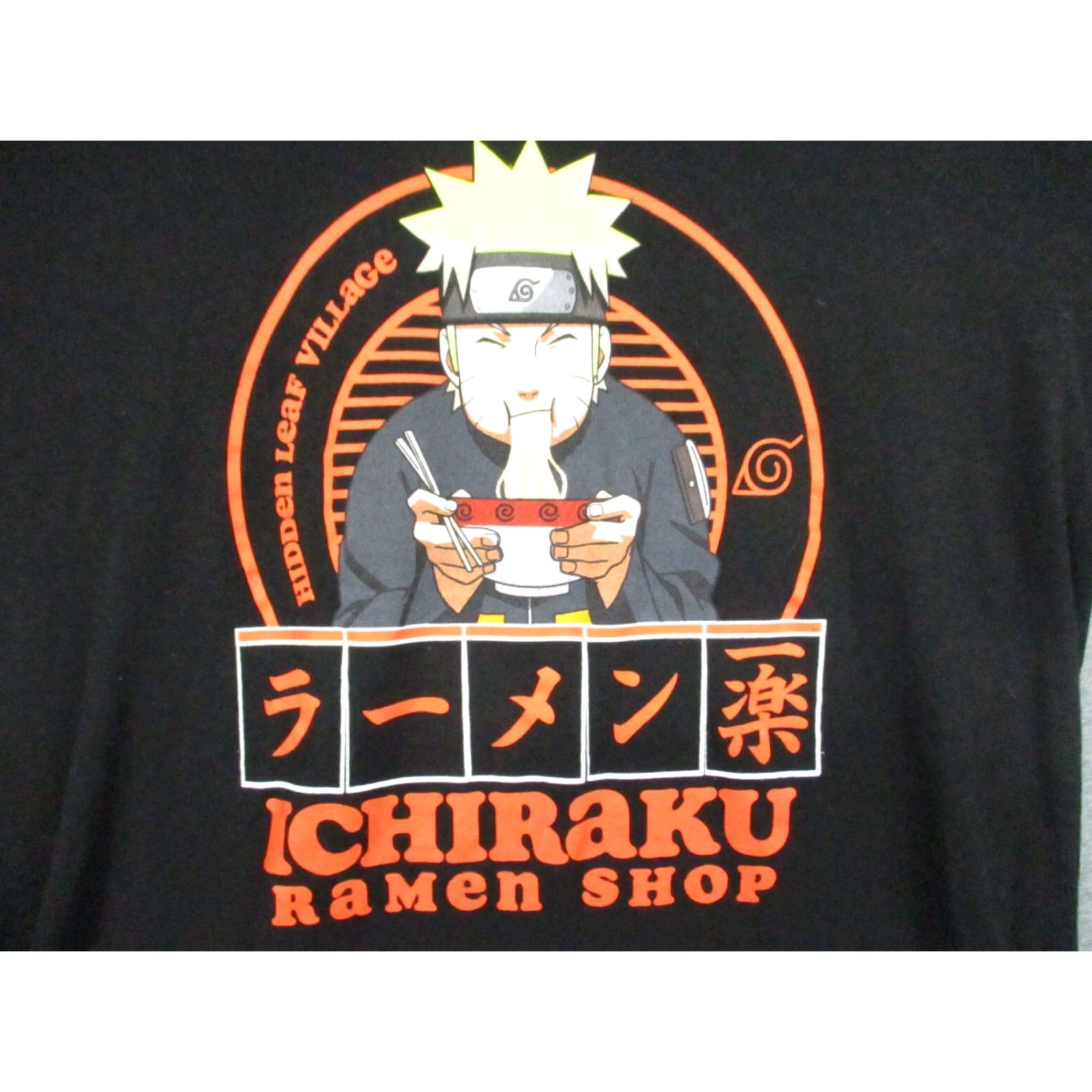 Vintage Naruto Shirt Men Large Black Tee Ichiraku Ramen Shop Anime Adult Top Size US L / EU 52-54 / 3 - 2 Thumbnail