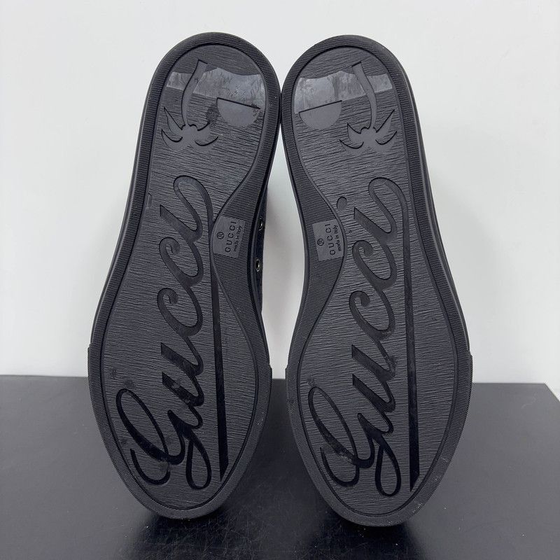 Gucci Gucci Retro GG Canvas High-Top Sneakers - Size US 8 / EU 41 - 1 Thumbnail