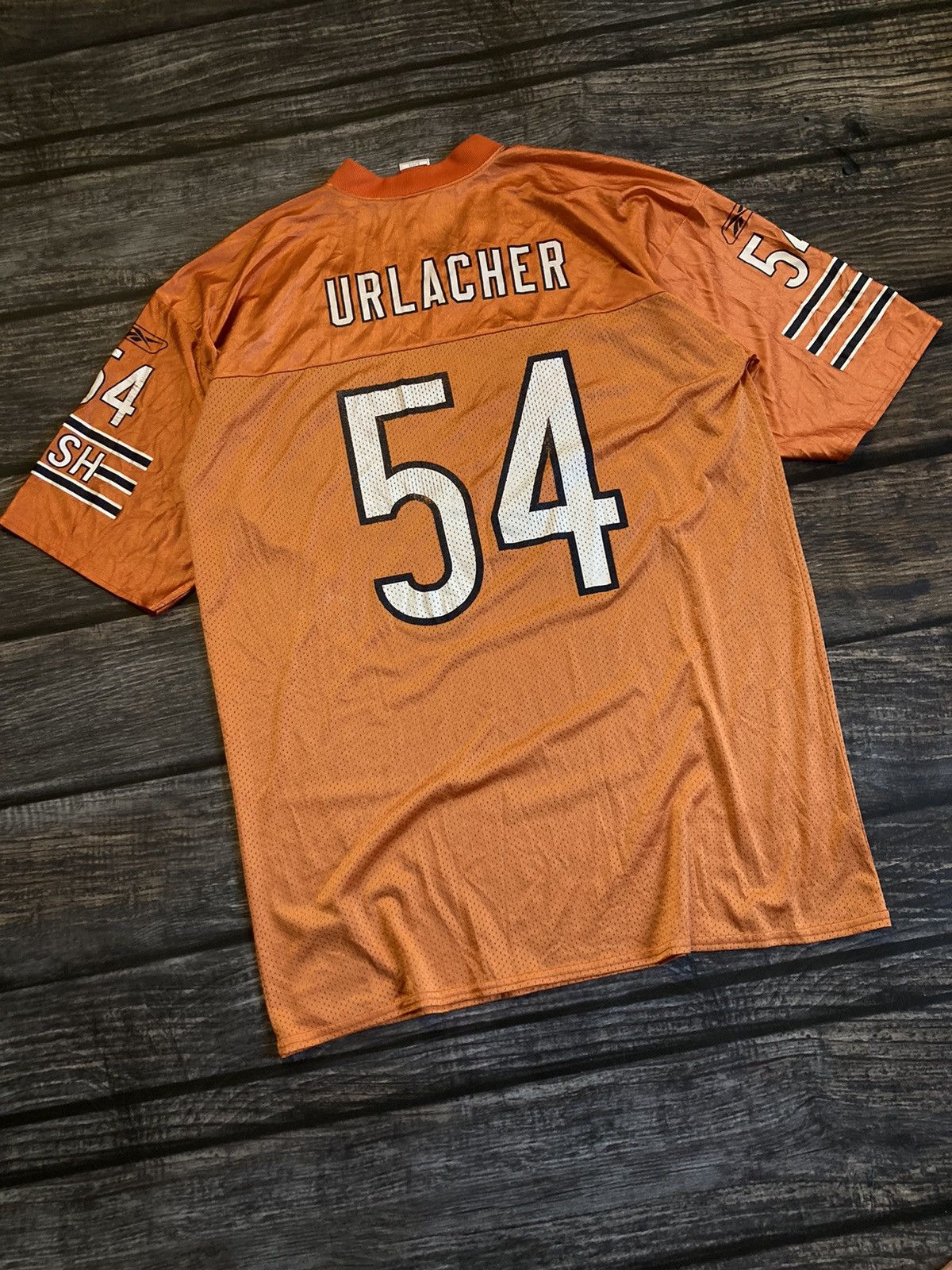 NFL × Reebok NFL REEBOK Chicago Bears URLACHER Jersey Size US XL / EU 56 / 4 - 2 Thumbnail