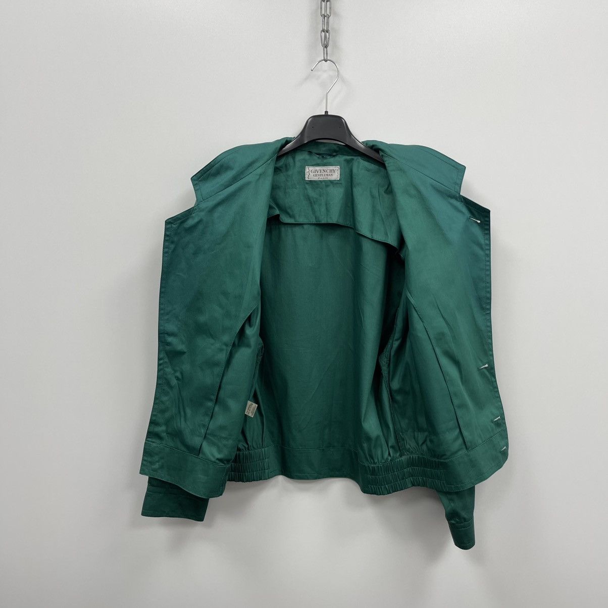 Givenchy Givenchy Gentleman Paris 70’s-80’s Vintage Jacket Green Rare Size US S / EU 44-46 / 1 - 7 Thumbnail