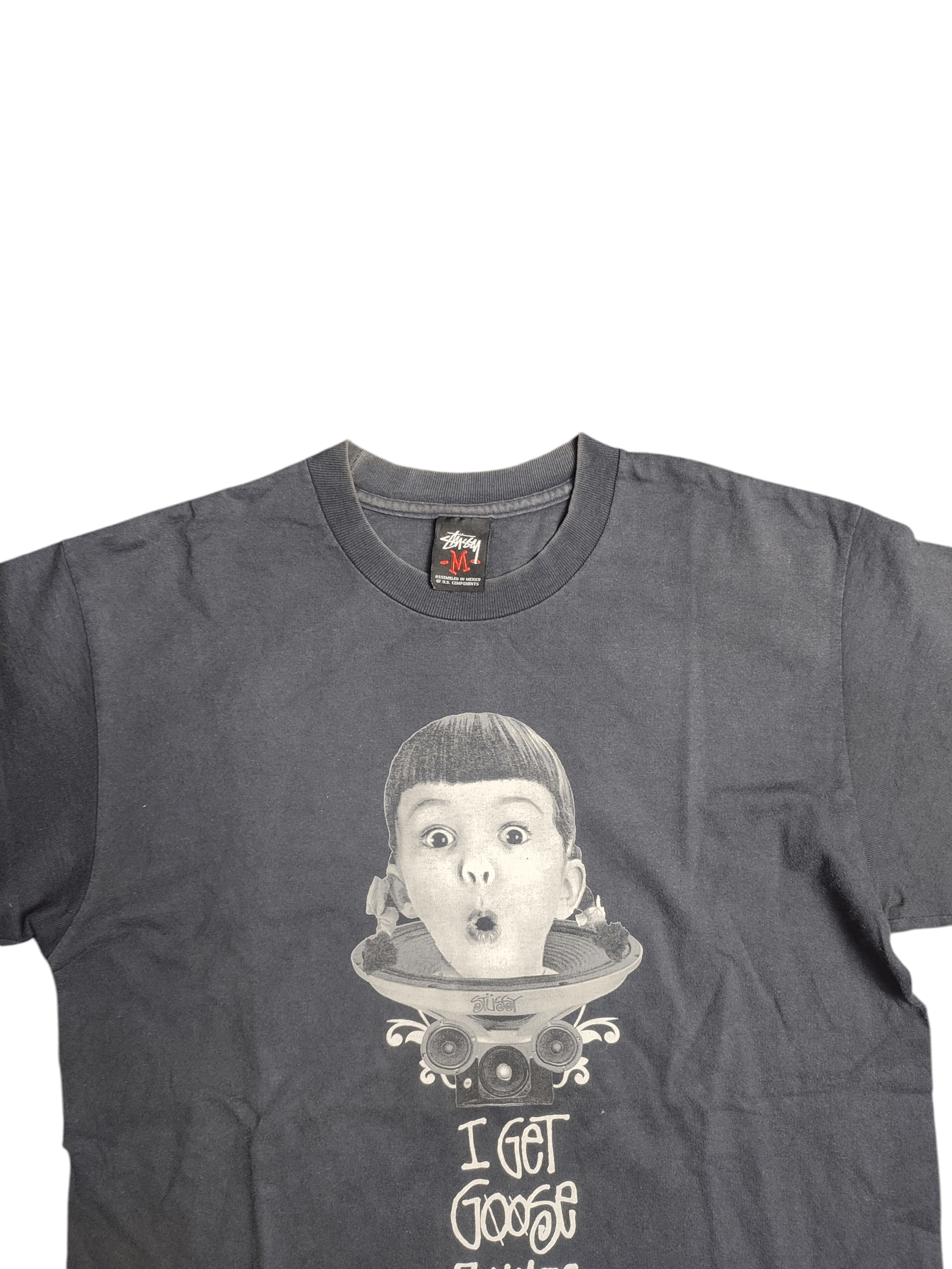 Stussy Stussy Kids 2000s Vintage Tshirt Size US M / EU 48-50 / 2 - 2 Thumbnail