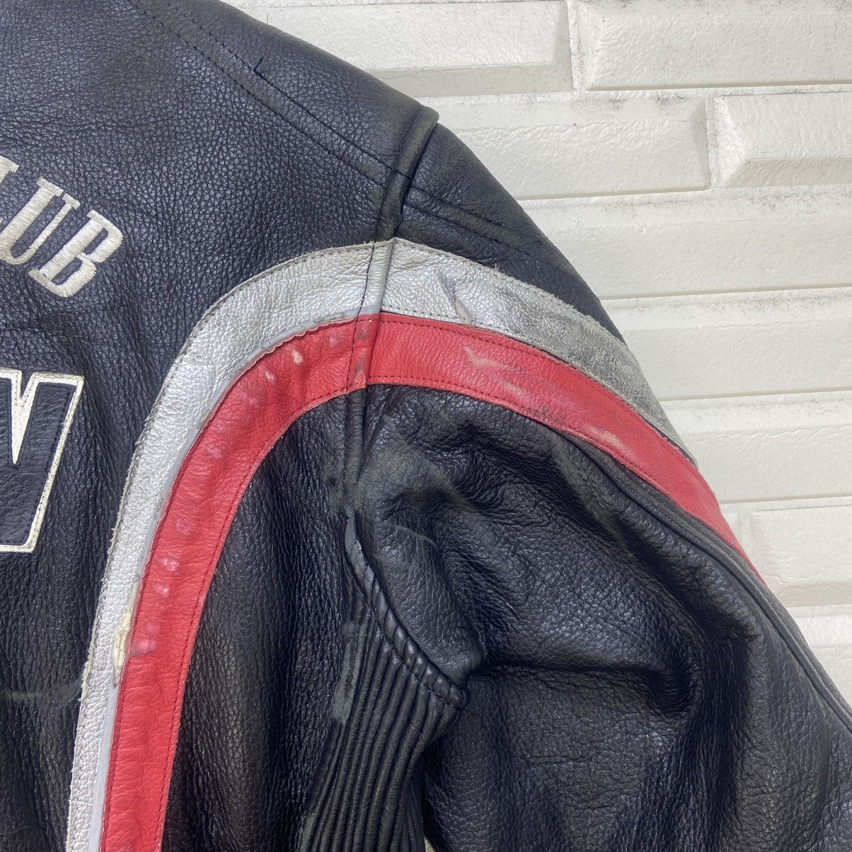 Other Simpson Racing North Carolina U.S.A Leather Biker Jacket Size US S / EU 44-46 / 1 - 17 Thumbnail
