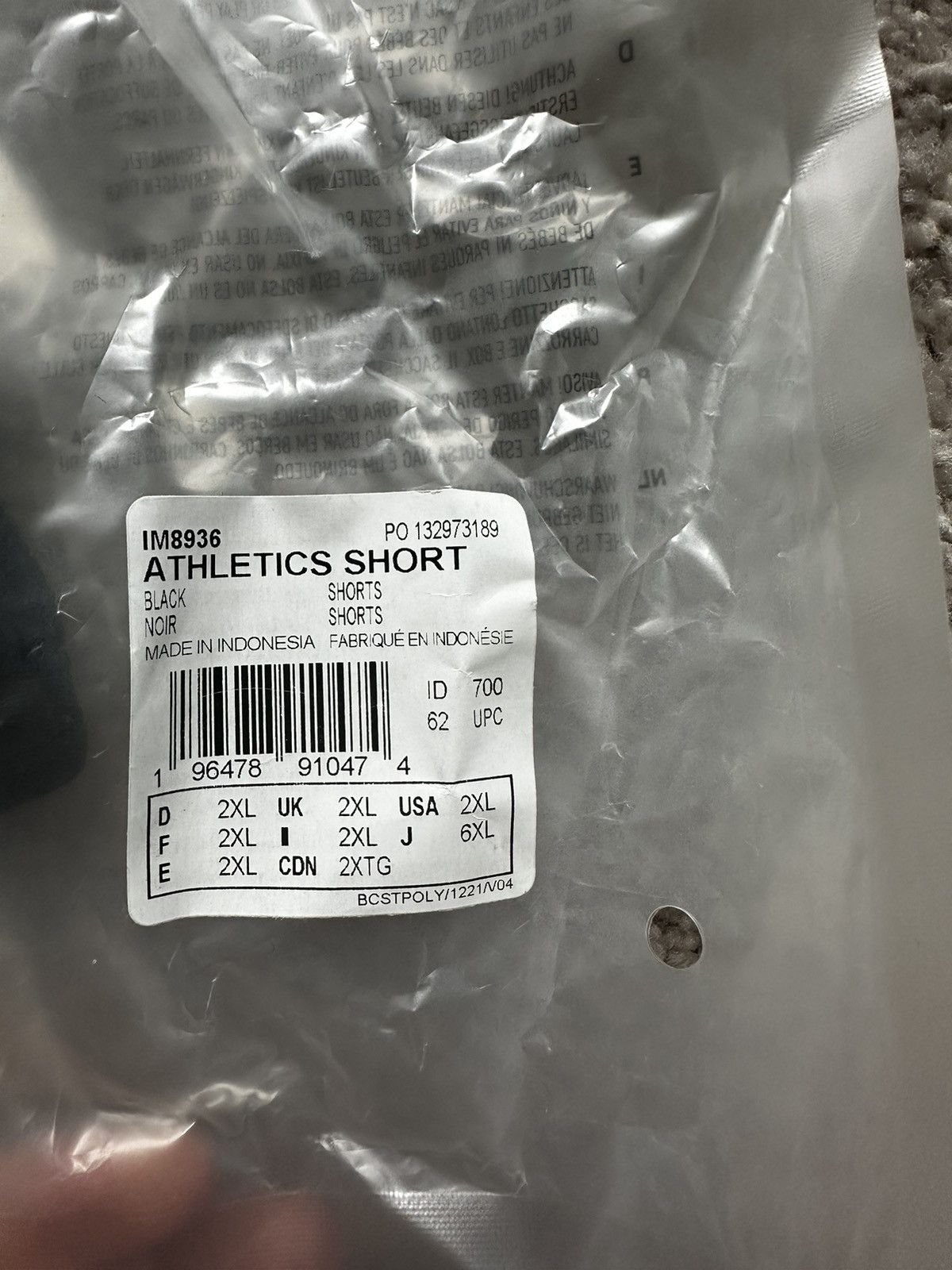 Adidas × Fear of God Fear Of God X Adidas Athletic Shorts Black Size 2XL Size US 42 / EU 58 - 2 Thumbnail