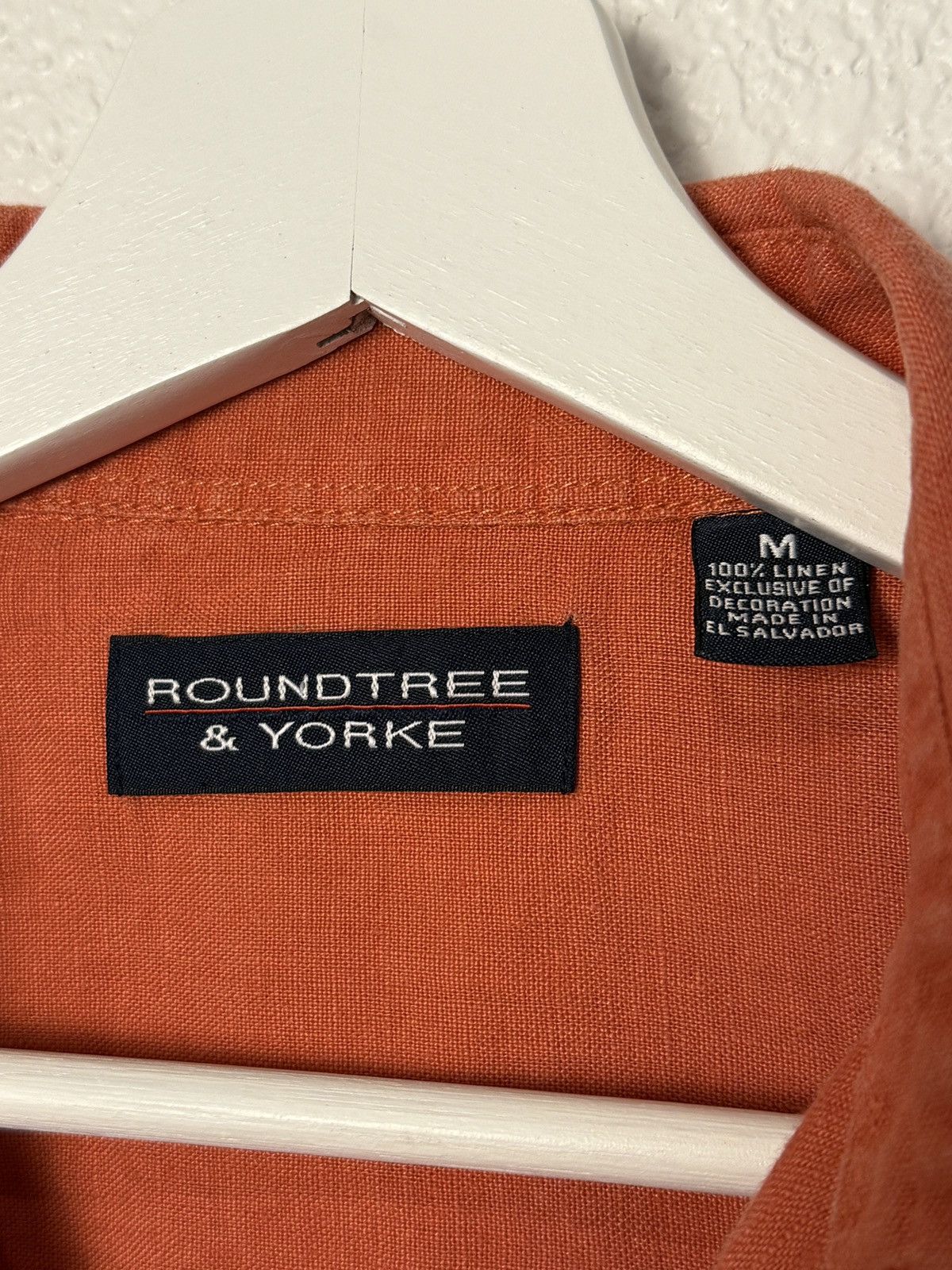 Roundtree & Yorke Roundtree&Yorke men’s linen shirt M size Size US M / EU 48-50 / 2 - 3 Thumbnail