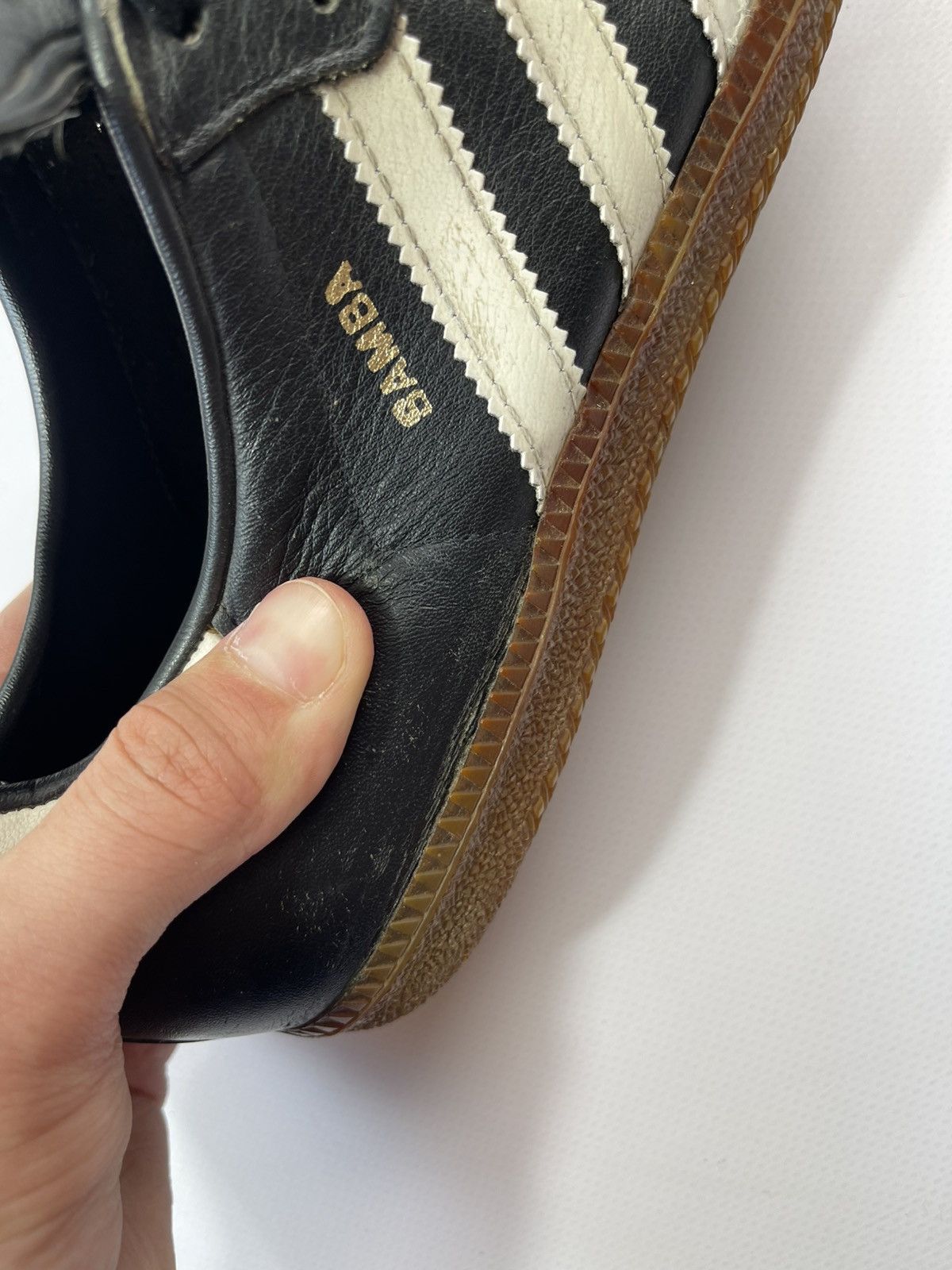 Adidas × Vintage Vintage adidas samba 1980s made in west germany rare item Size US 8.5 / EU 41-42 - 10 Thumbnail