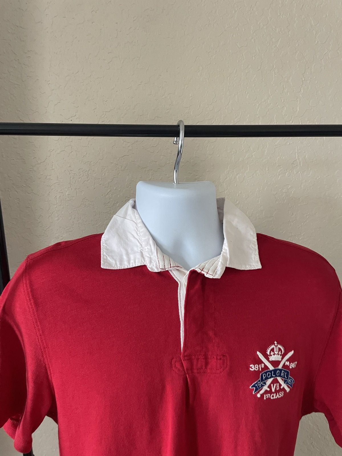 Polo Ralph Lauren 381B M867 1967 Polo RL #16 SS Rugby Polo Size US S / EU 44-46 / 1 - 6 Thumbnail