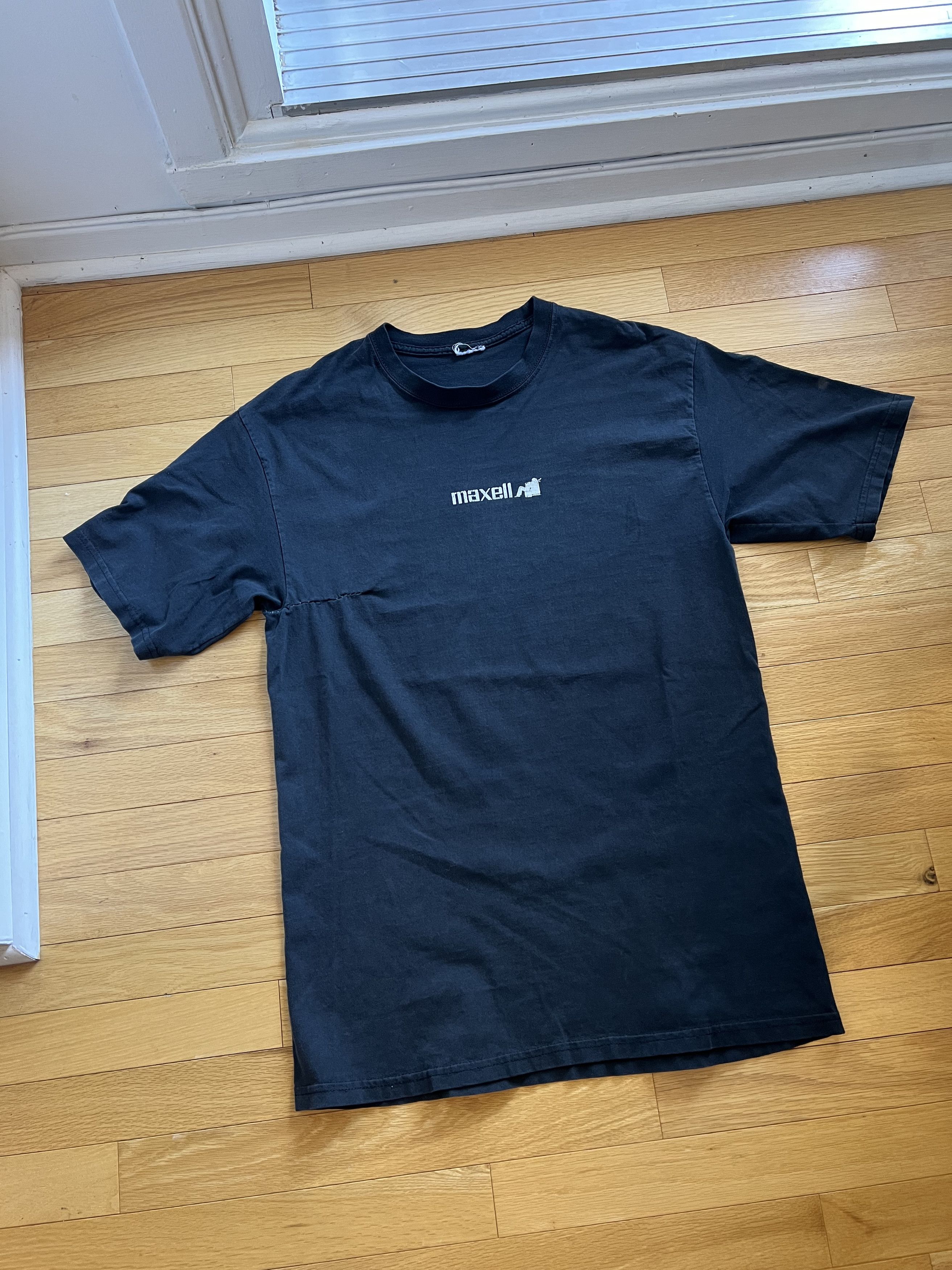 Vintage 1990s Maxell Graphic Tee Size US XL / EU 56 / 4 - 2 Thumbnail