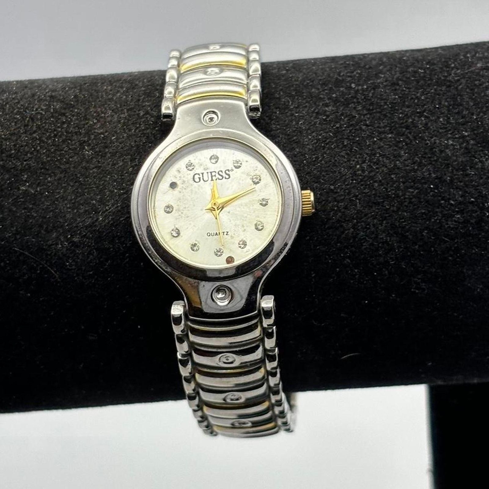 Guess Vintage Silver Men's Guess Watch Size ONE SIZE - 1 Thumbnail