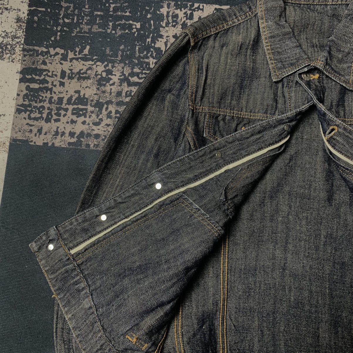 Japanese Brand Comme Ca Du Mode Men Trucker Jacket Size US L / EU 52-54 / 3 - 9 Thumbnail