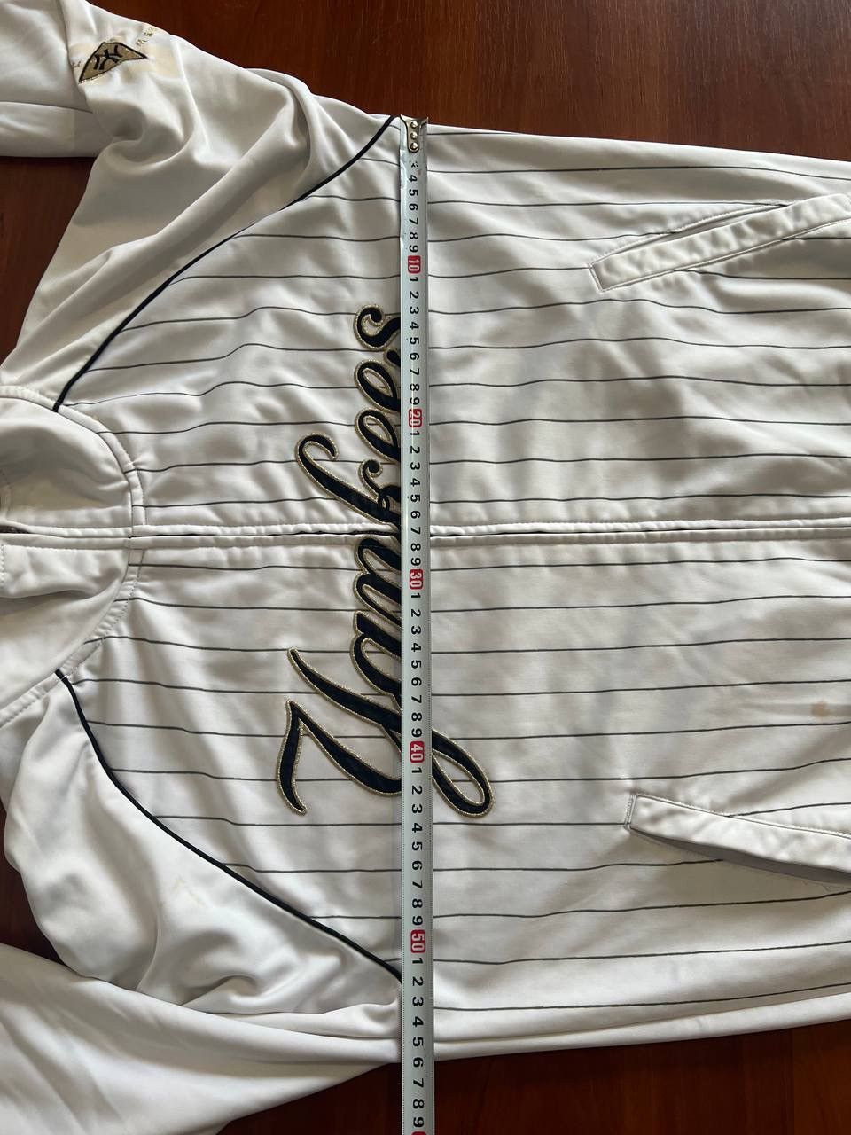 Majestic 80’S NEW YORK YANKEES BASEBALL ZIP COOPERSTOWN JACKET SZ M Size US L / EU 52-54 / 3 - 22 Thumbnail