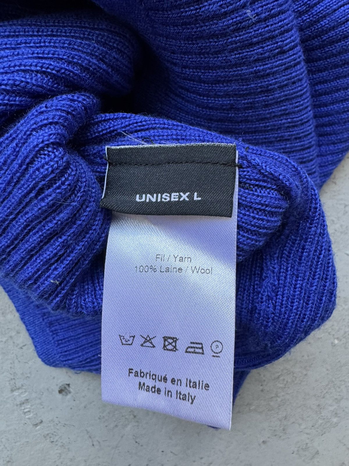 Y/Project Y/Project Blue Long Sleeve Polo Size US L / EU 52-54 / 3 - 7 Thumbnail