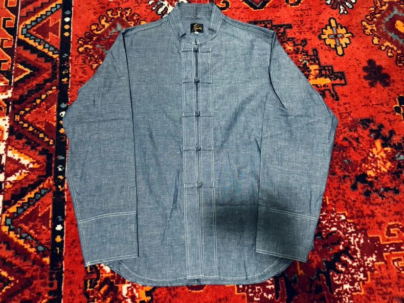 Needles Needles Oxford Cloth Long Sleeve Shirt - dmc Size US S / EU 44-46 / 1 - 1 Thumbnail