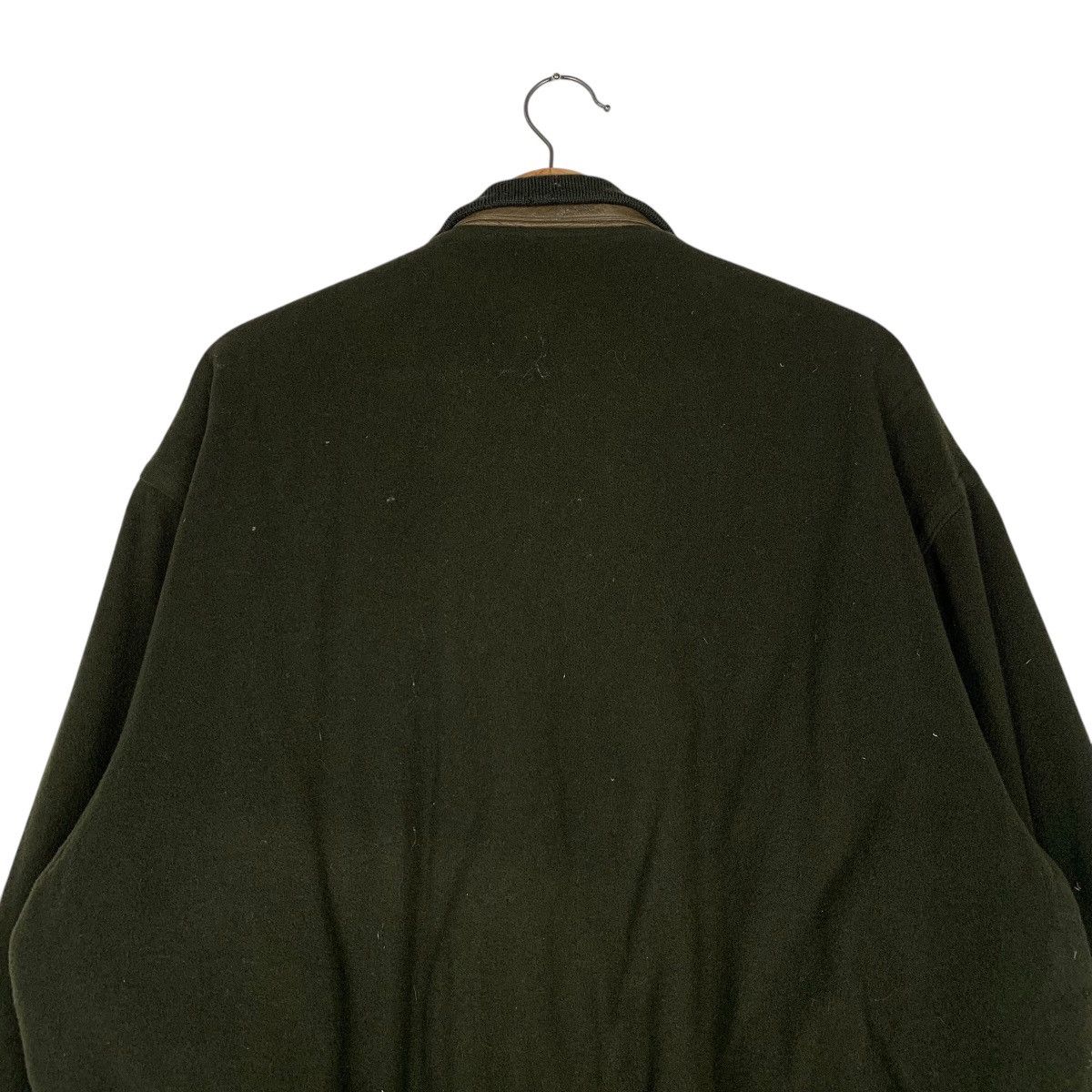 Japanese Brand Borg wool And Cashmere Bomber Jacket Size US M / EU 48-50 / 2 - 8 Thumbnail