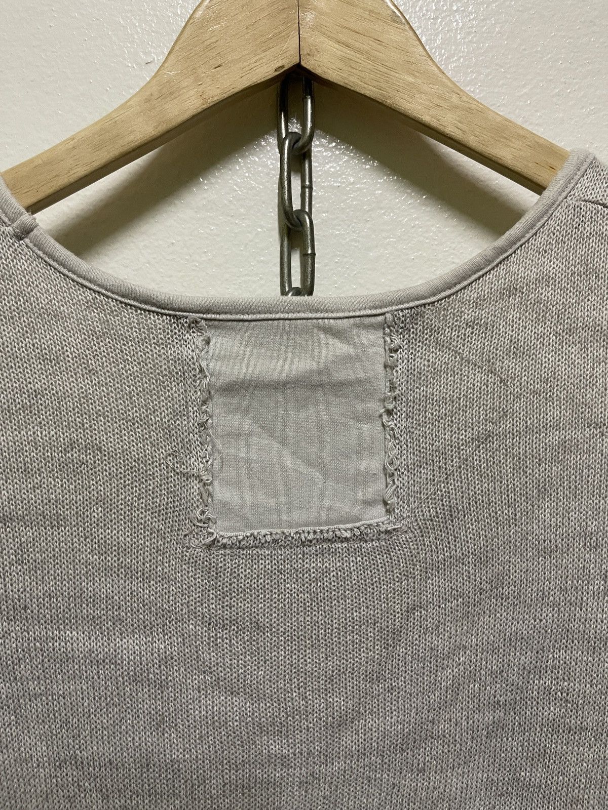 Japanese Brand Duret Sample Double Layer Knit T Shirt Size US L / EU 52-54 / 3 - 12 Thumbnail