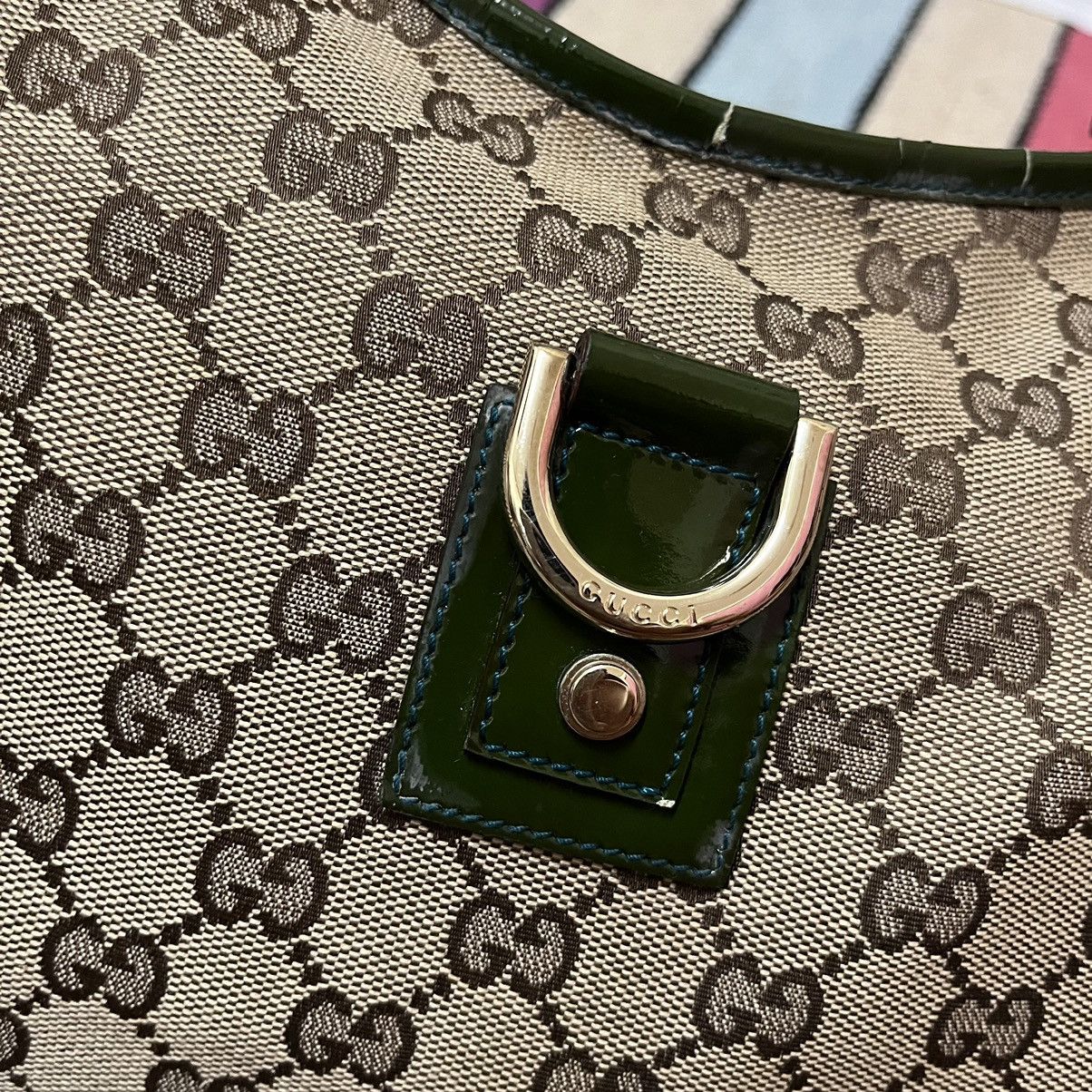 Gucci Authentic Vintage Gucci Brown GG Canvas Abbey Shoulder Bag Size ONE SIZE - 4 Thumbnail