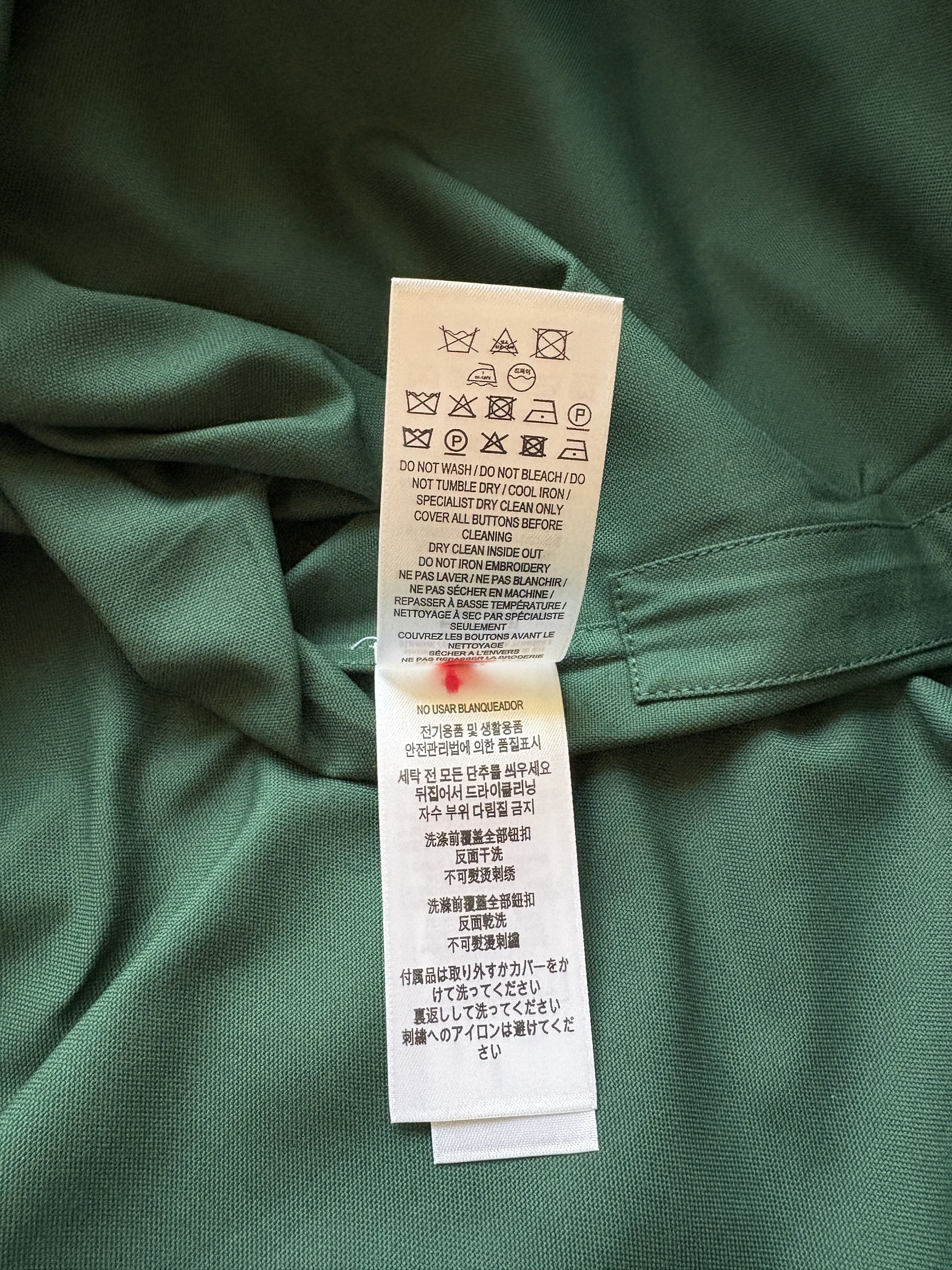 Burberry ⚡️QUICK SALE⚡️Burberry Daniel Lee Ivy Green Button Up Shirt Size US L / EU 52-54 / 3 - 7 Thumbnail