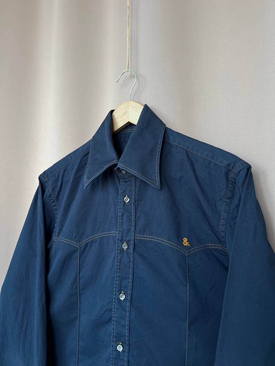 Dolce & Gabbana Dolce Gabbana Vintage Button Up Shirt Mens Size 48 or M Rare Size US M / EU 48-50 / 2 - 4 Thumbnail