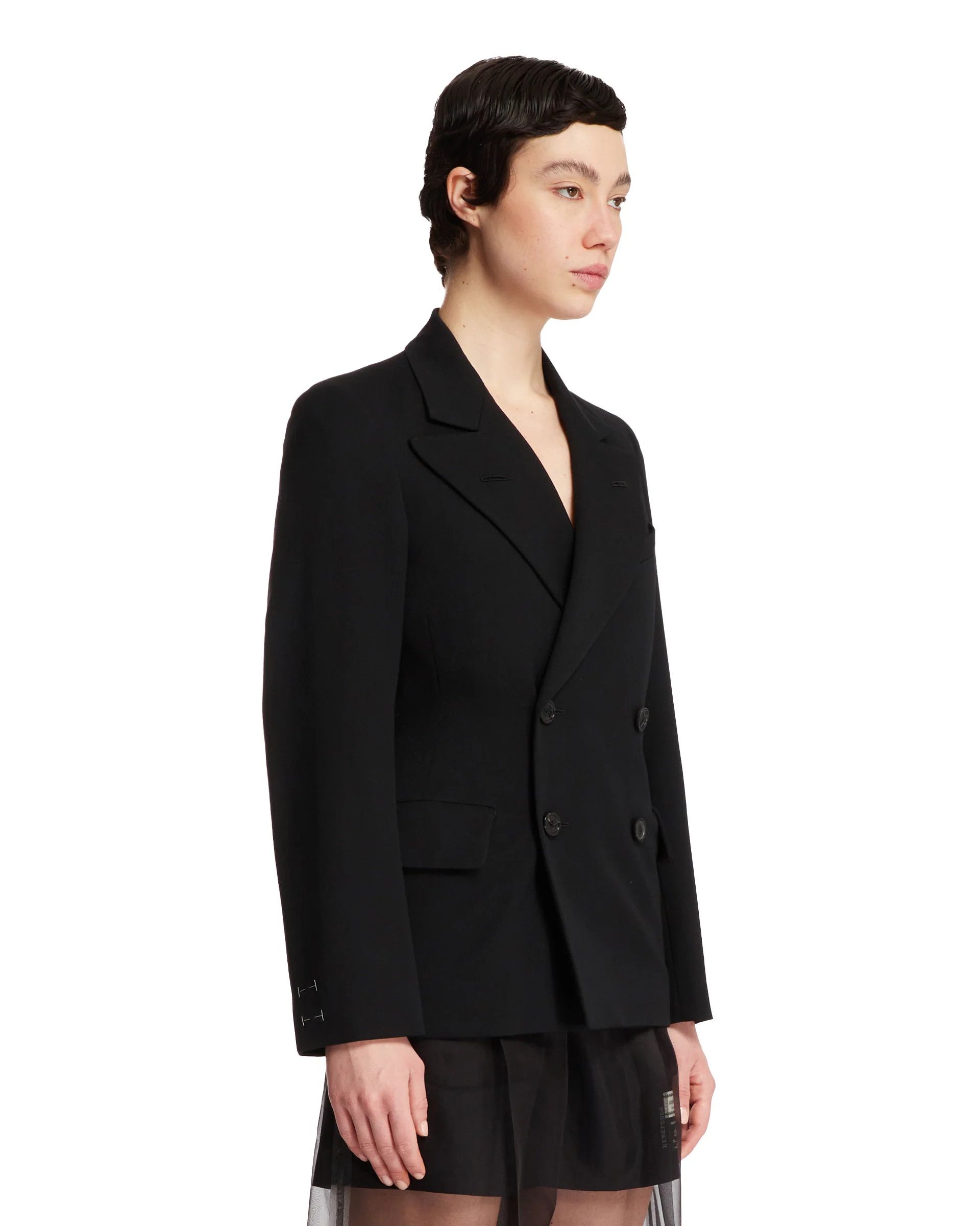 Maison Margiela o1s22i1n0724 Slim Fit Wool Jacket in Black Size M / US 6-8 / IT 42-44 - 2 Thumbnail
