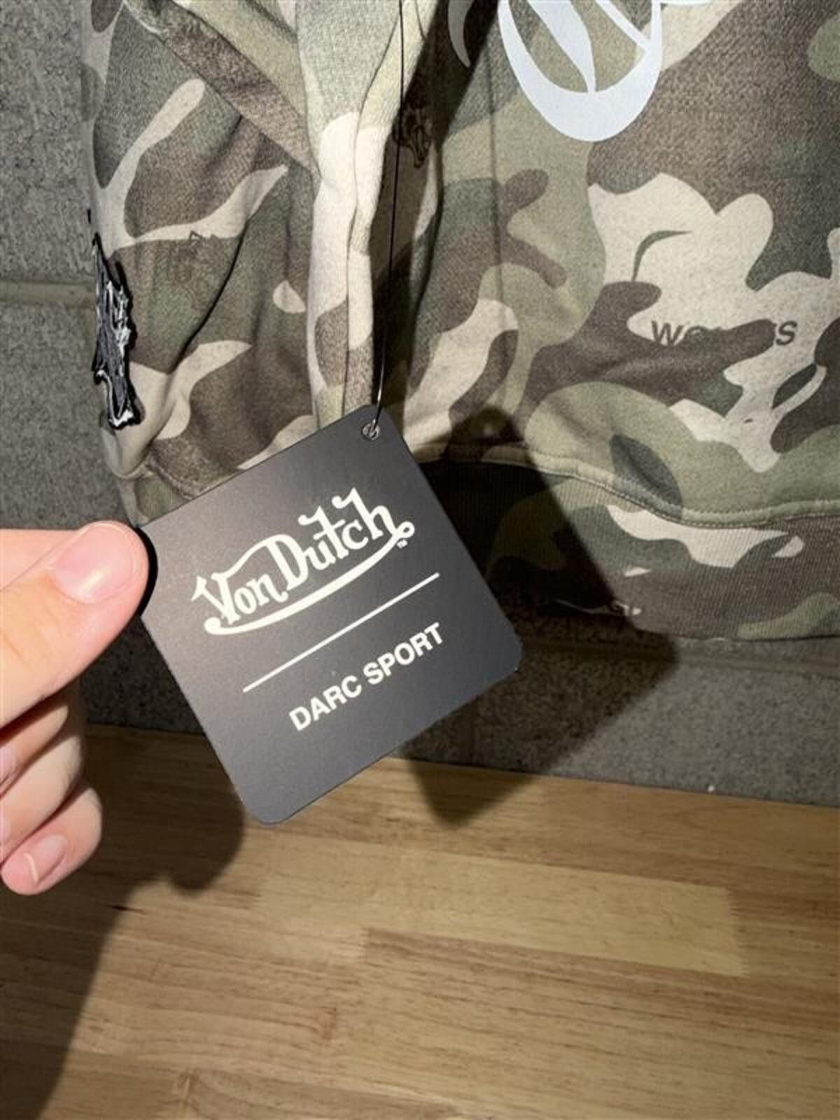 Von Dutch Von Dutch Darc Sport Camo Zip Hoodie XL Limited 675/1000 Size US XL / EU 56 / 4 - 4 Thumbnail