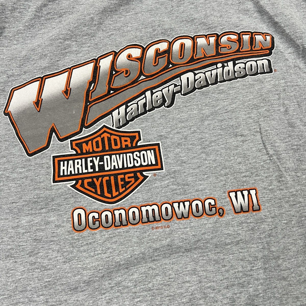 Harley Davidson Vintage Harley Davidson 110th Anniversary T-Shirt Grey L Size US L / EU 52-54 / 3 - 4 Thumbnail