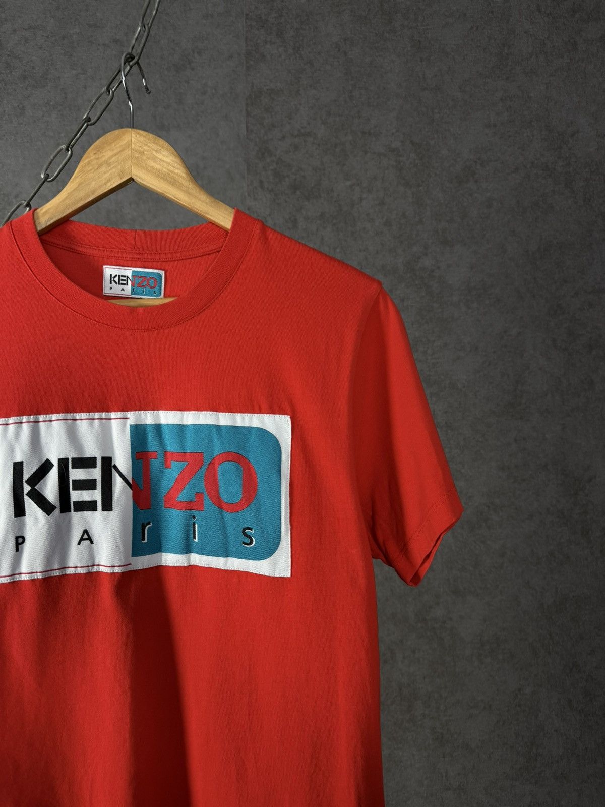 Kenzo Kenzo Momento Collection luxury designer center logo tee Size US S / EU 44-46 / 1 - 2 Thumbnail