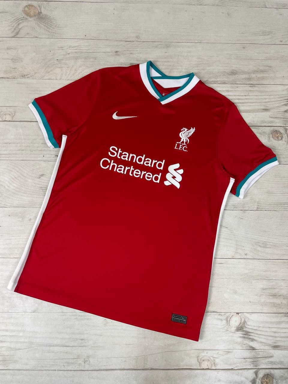 Nike Nike Liverpool 2020 2021 Home Football Shirt Soccer Jersey Size US L / EU 52-54 / 3 - 1 Thumbnail