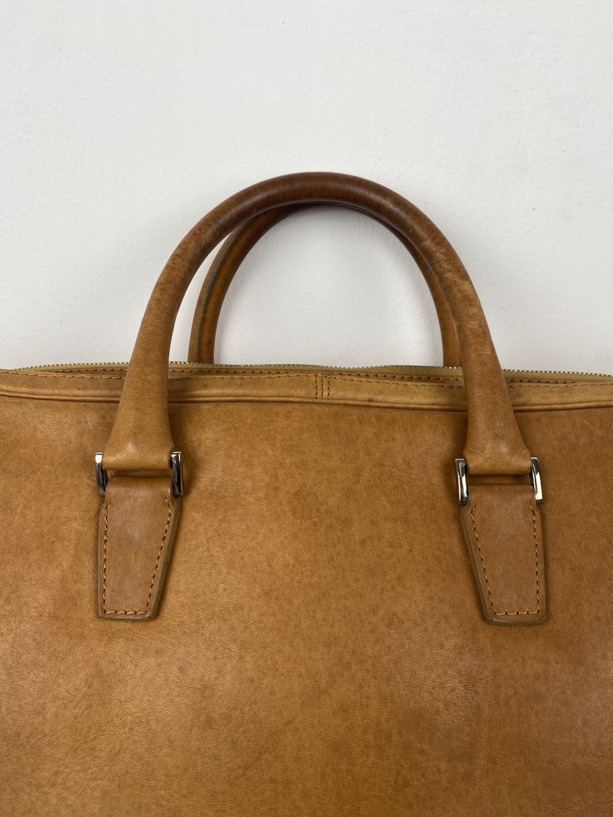 Porter 2000's Porter Patina Leather Briefcase Bag Size ONE SIZE - 14 Thumbnail