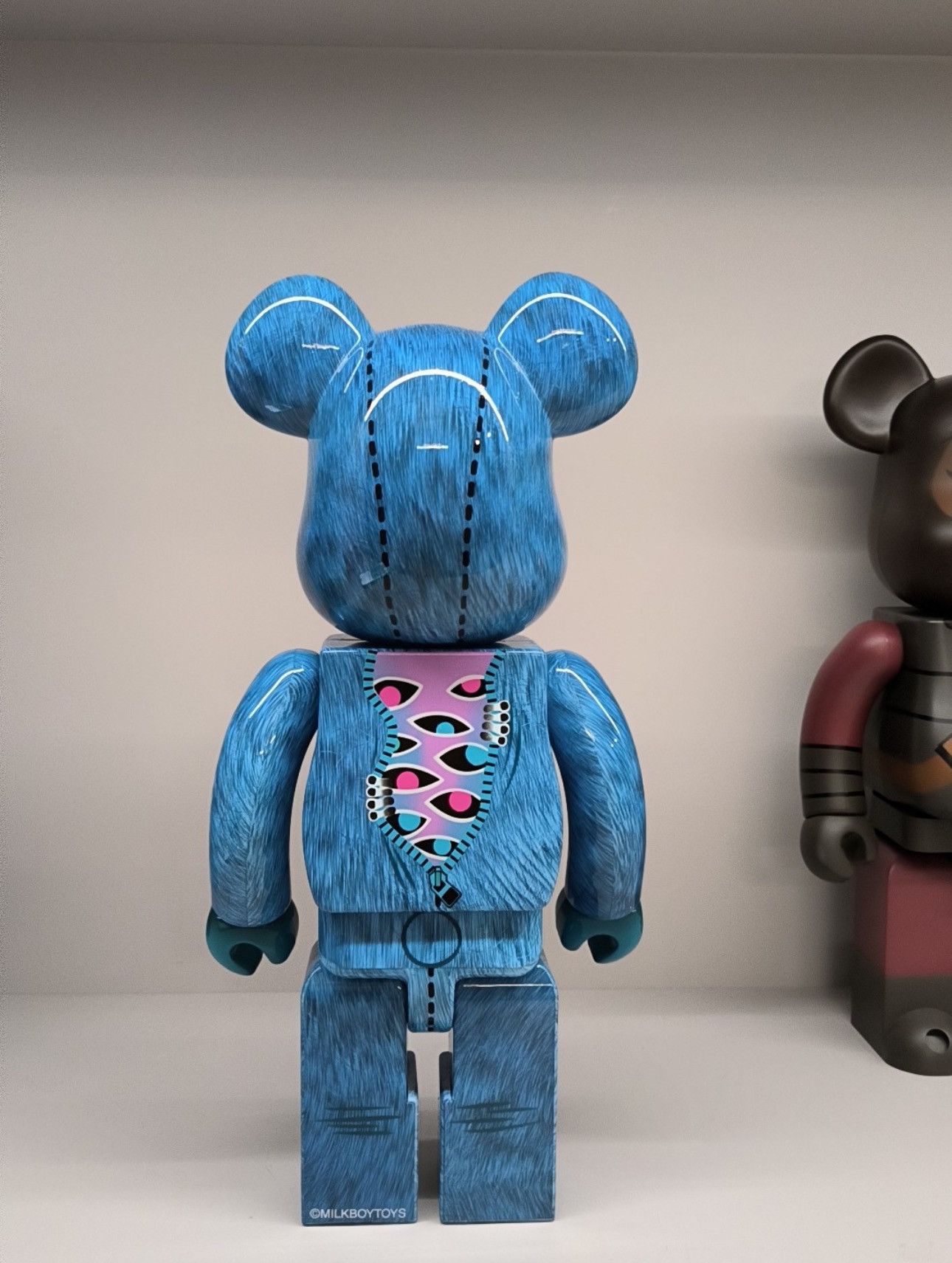 Japanese Brand Bearbrick IT Bear Blue 400% Size ONE SIZE - 2 Thumbnail