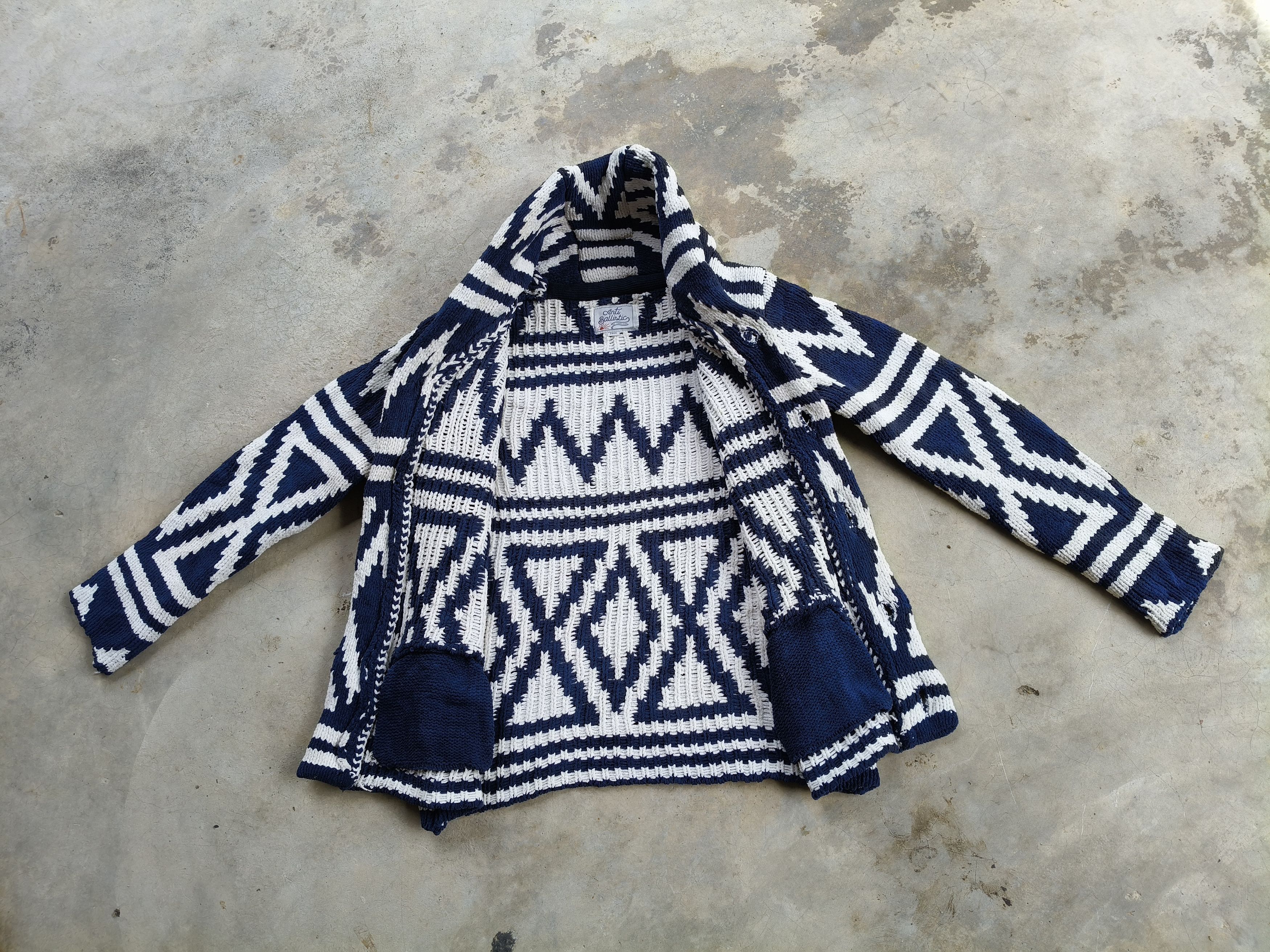 Japanese Brand Knitwear Cardigan Anti Ballastic Size M / US 6-8 / IT 42-44 - 7 Thumbnail