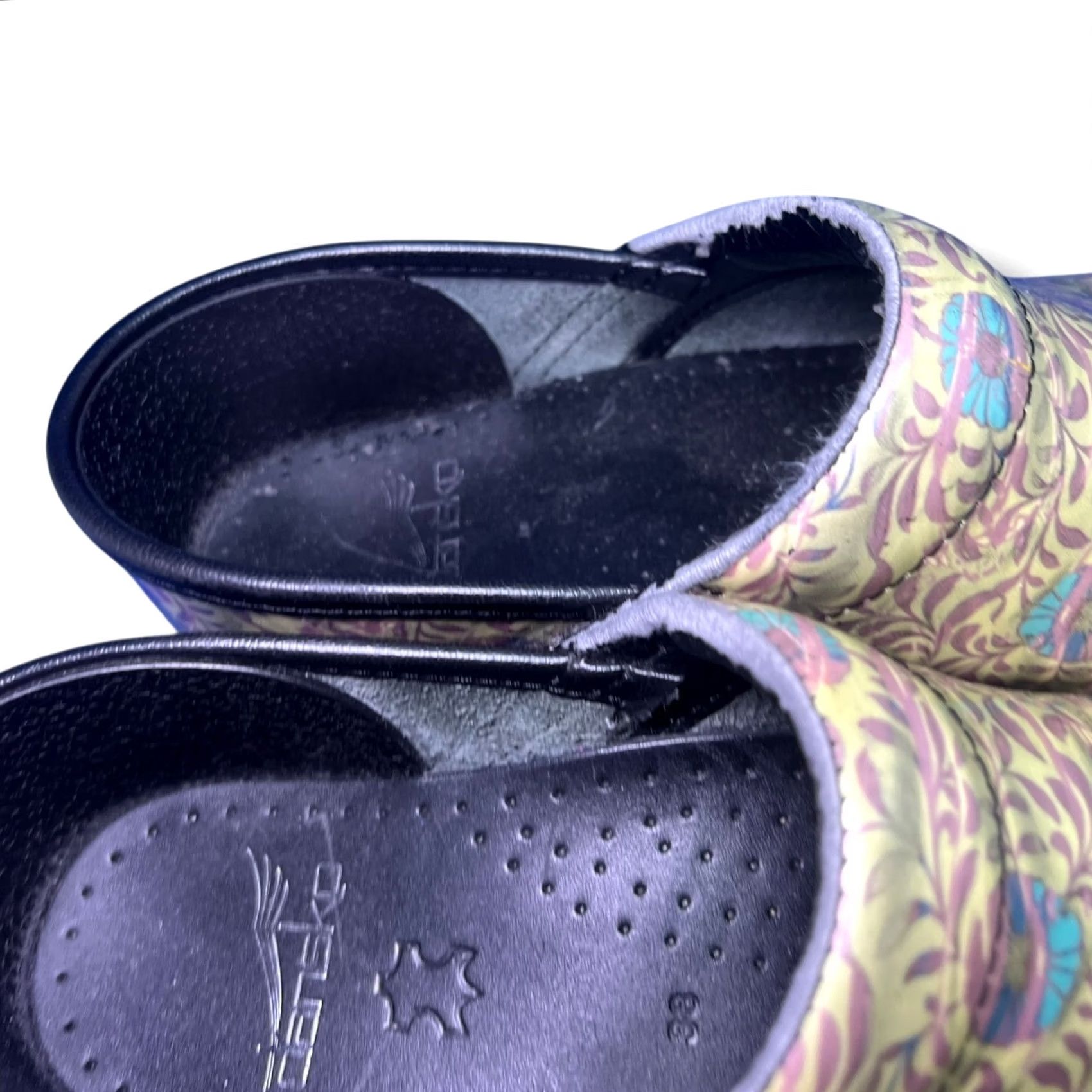 Dansko Dansko Professional Clogs Women's Size US 7.5-8 EU 38 Watercolor Floral Size US 6 / IT 36 - 4 Thumbnail