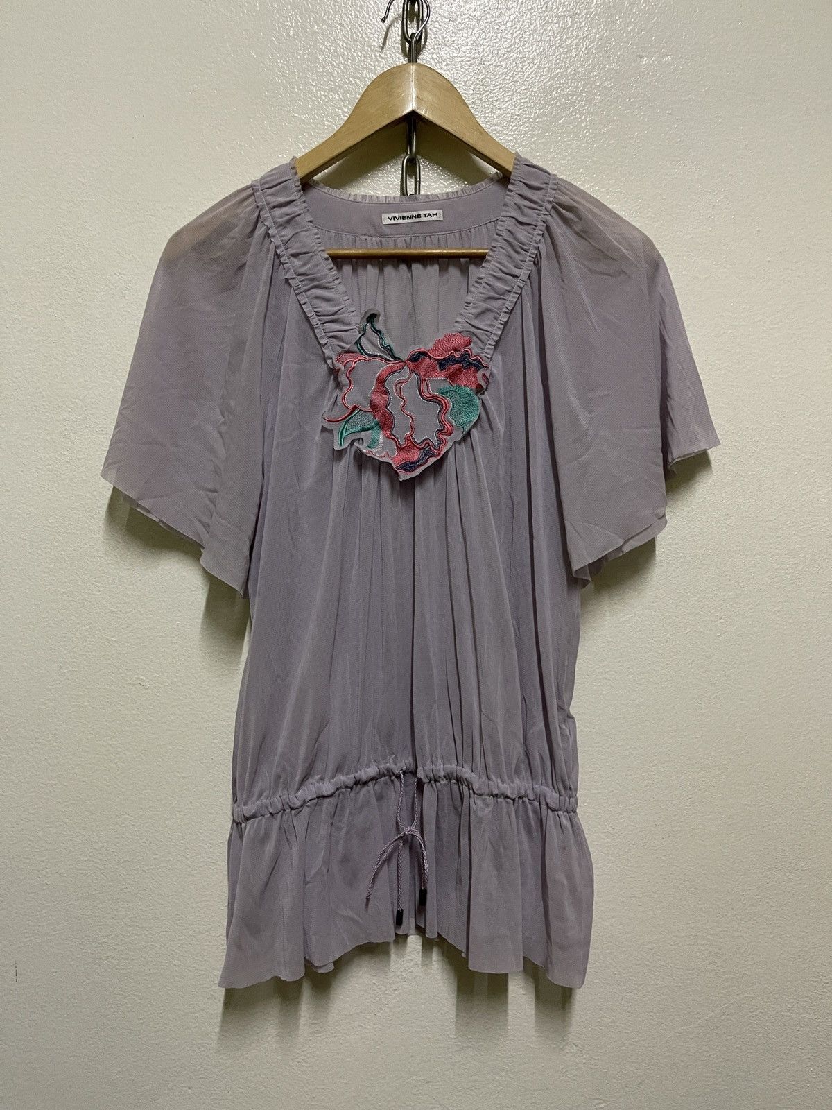 Vivienne Tam Vivienne Tam Blouse Embroidery Japan Size S / US 4 / IT 40 - 1 Thumbnail