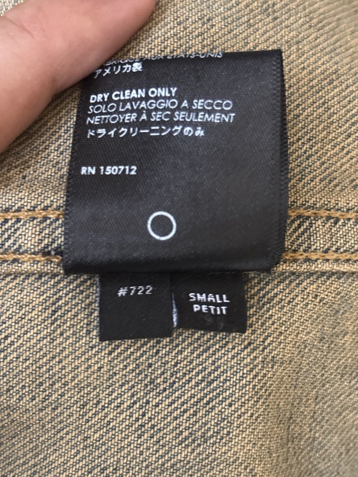 Amiri Amiri Aged Denim Trucker Jacket Size US S / EU 44-46 / 1 - 5 Thumbnail