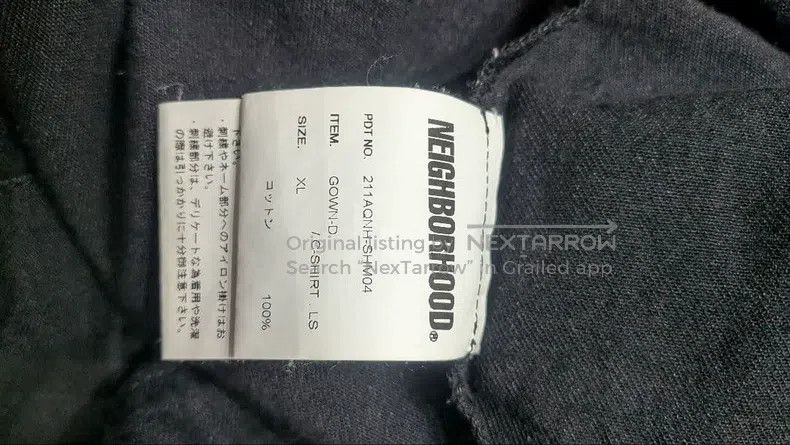 Neighborhood Neighborhood Shirt Size US XL / EU 56 / 4 - 4 Thumbnail