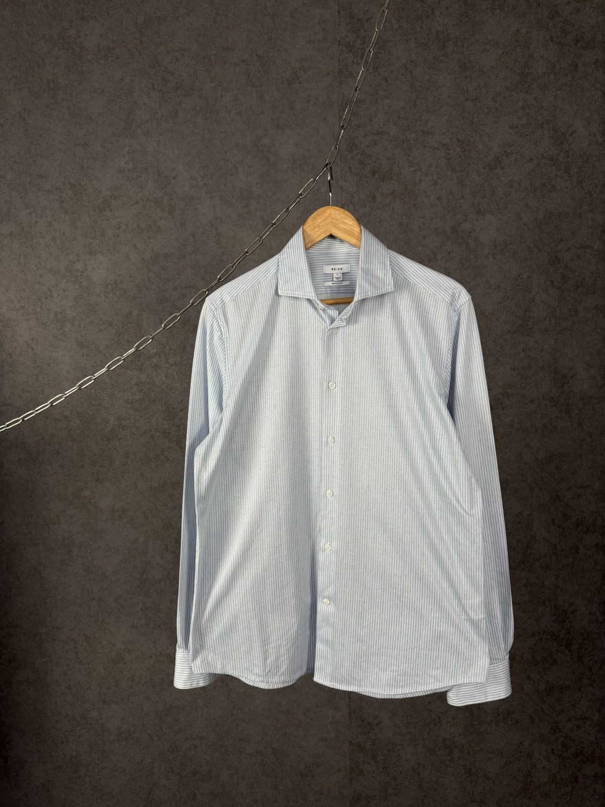 Reiss Reiss designer striped shirt Size US L / EU 52-54 / 3 - 1 Thumbnail