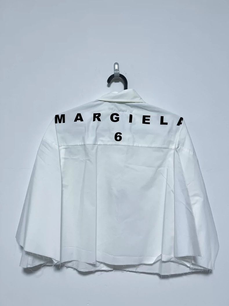 Maison Margiela Maison Margiela 2022 spring and summer spread-shoulder shir Size US S / EU 44-46 / 1 - 1 Thumbnail
