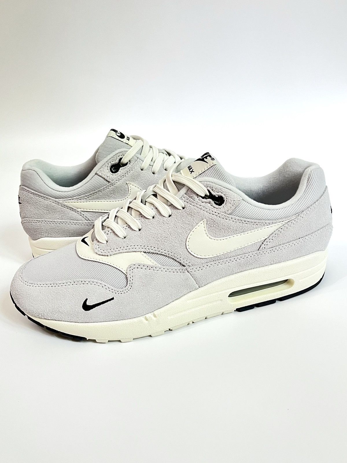 Nike Nike Air Max 1 87 Mini Swoosh “Pure Platinum” Size US 10 / EU 43 - 3 Thumbnail