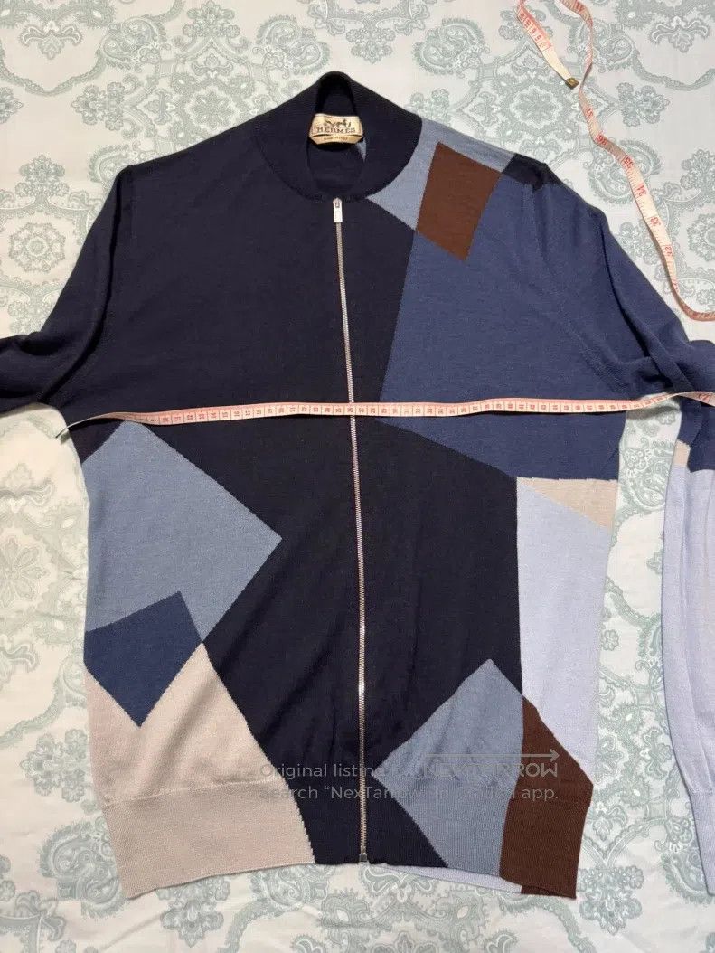 Hermes Hermes Cashmere Open Cardigan, 80% Cashmere + 20% Mulberry Size US M / EU 48-50 / 2 - 4 Thumbnail